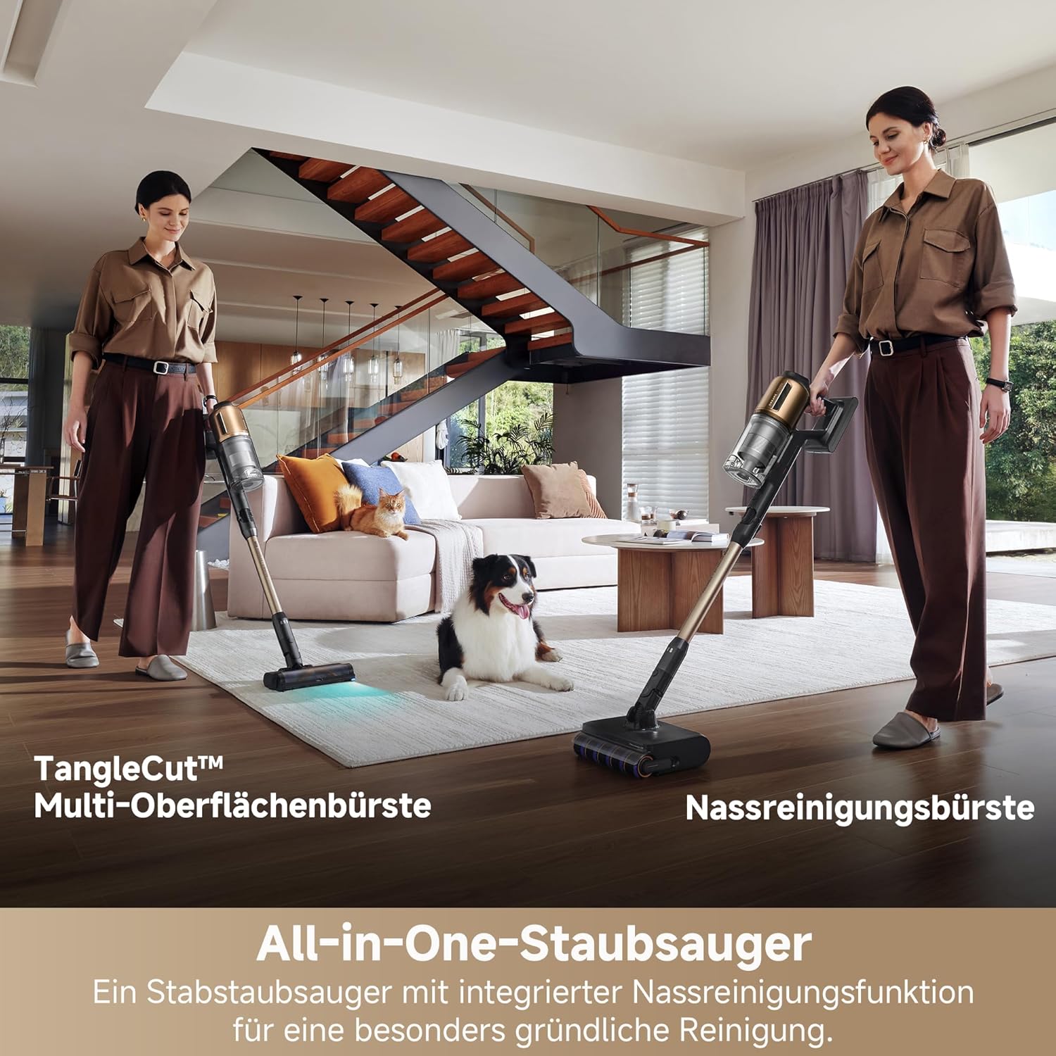 dreame Z30 Pro Aqua Akku Staubsauger Sauger Stielsauger Nass-und Trockensauger