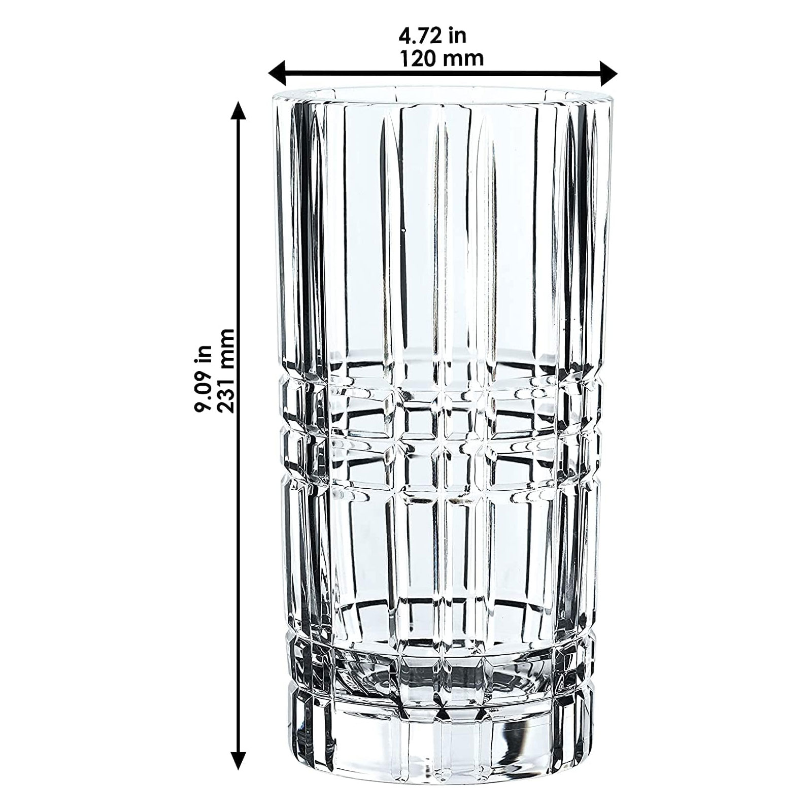 Nachtmann Square Vase 23 cm 0097781-0 Nachtmann Square Vase 23 cm 0097781-0
