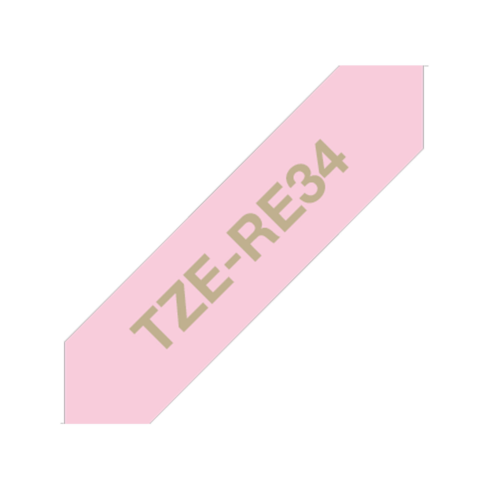 BROTHER TZE-RE34 GOLD/Rosa