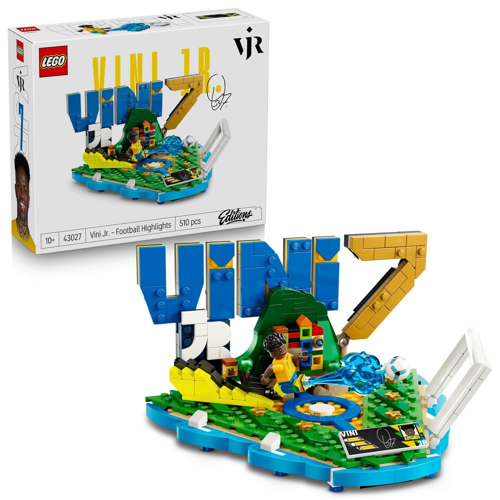 LEGO Editions Vini Jr. – Fußball-Highlights Spielzeug, 43027