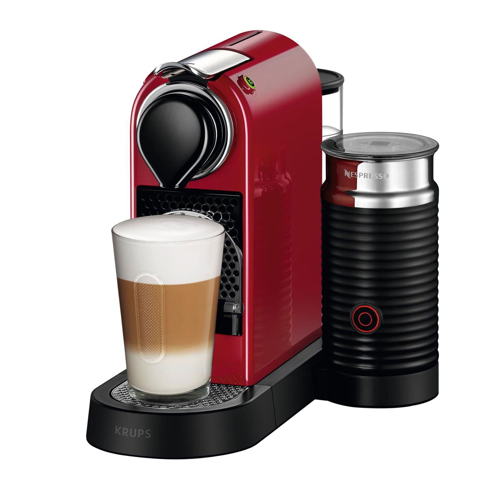 Krups XN 7615 Nespresso CitiZ&milk Cherry Red