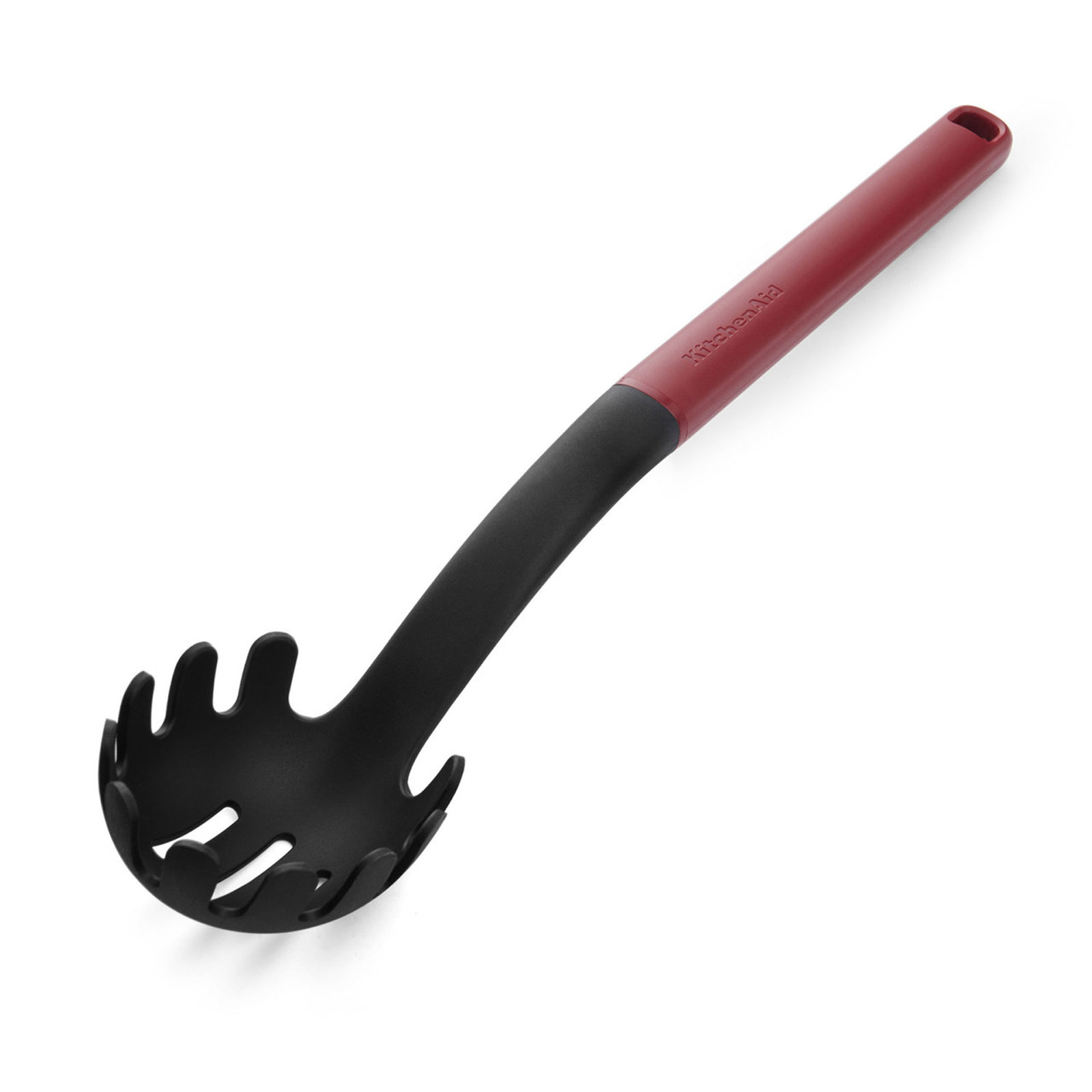 KitchenAid KHA005OHEREG Klassischer Pastalöffel, Empire-Rot