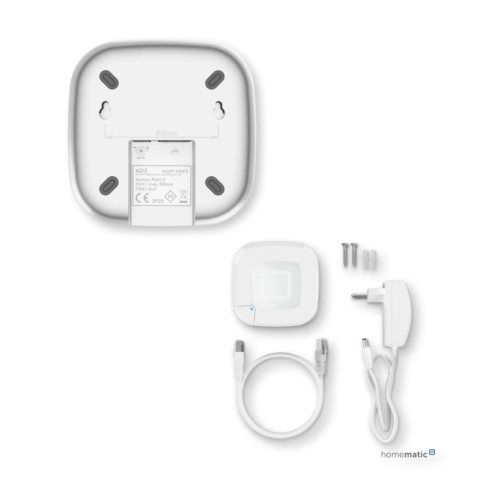 Homematic IP Access Point 2, Weiß (Amazon Alexa, Google Assistant)