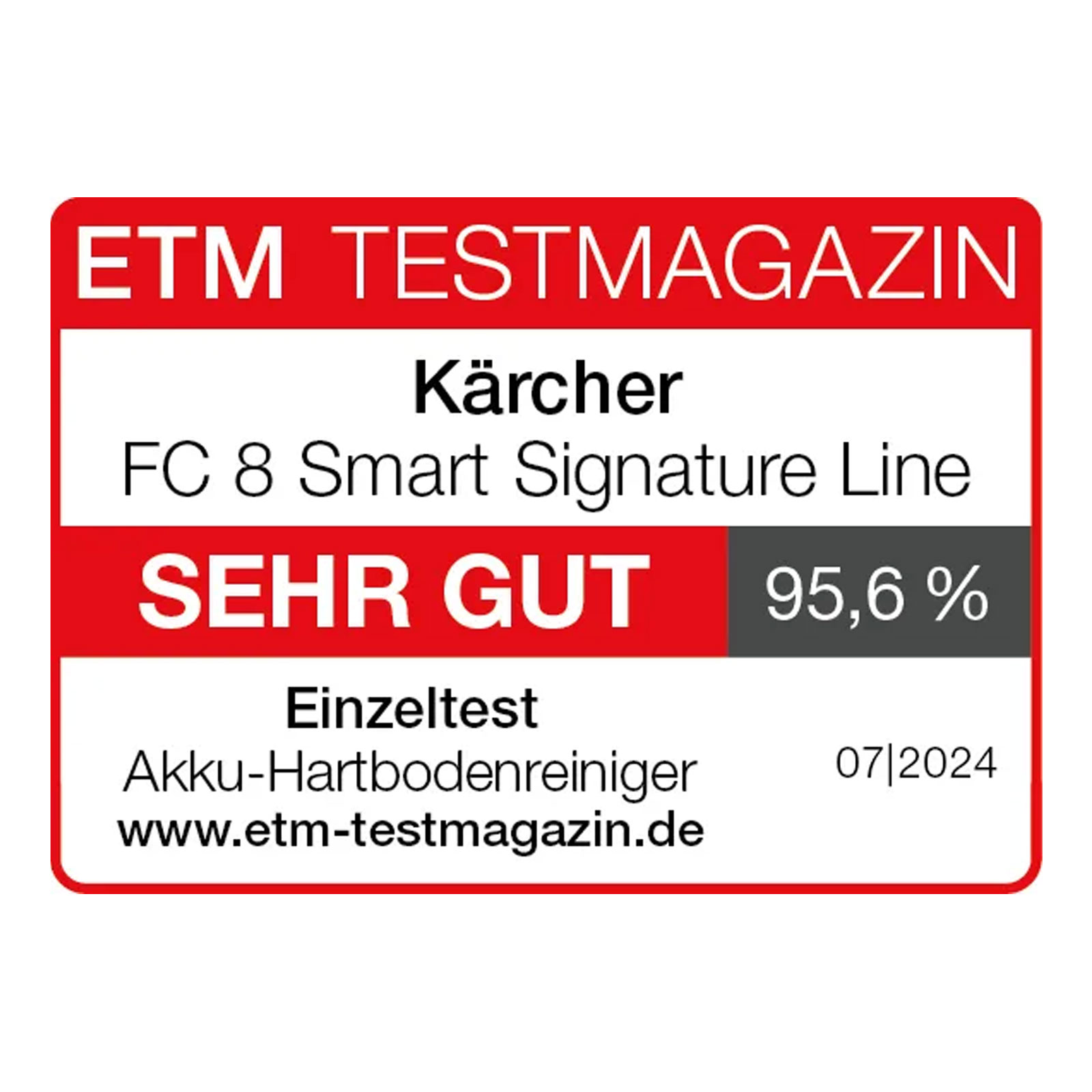 KÄRCHER FC 8 Smart Signature Line Hartbodenreiniger KÄRCHER FC 8 Smart Signature Line Hartbodenreiniger