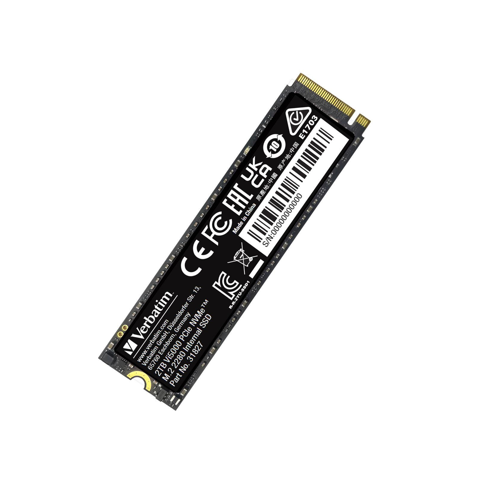 Vi5000 PCIe NVMe M.2 SSD 2TB