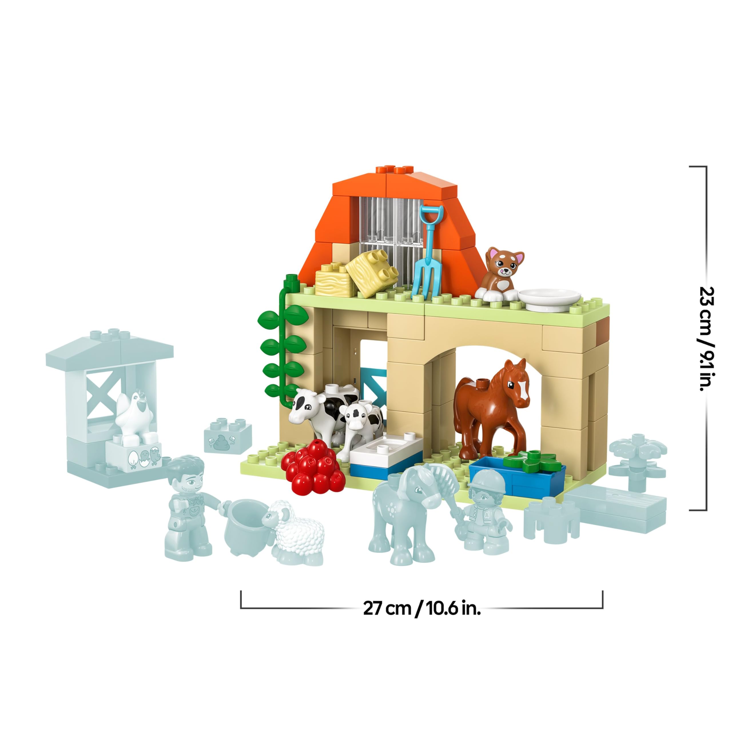 LEGO DUPLO Town Tierpflege auf dem Bauernhof