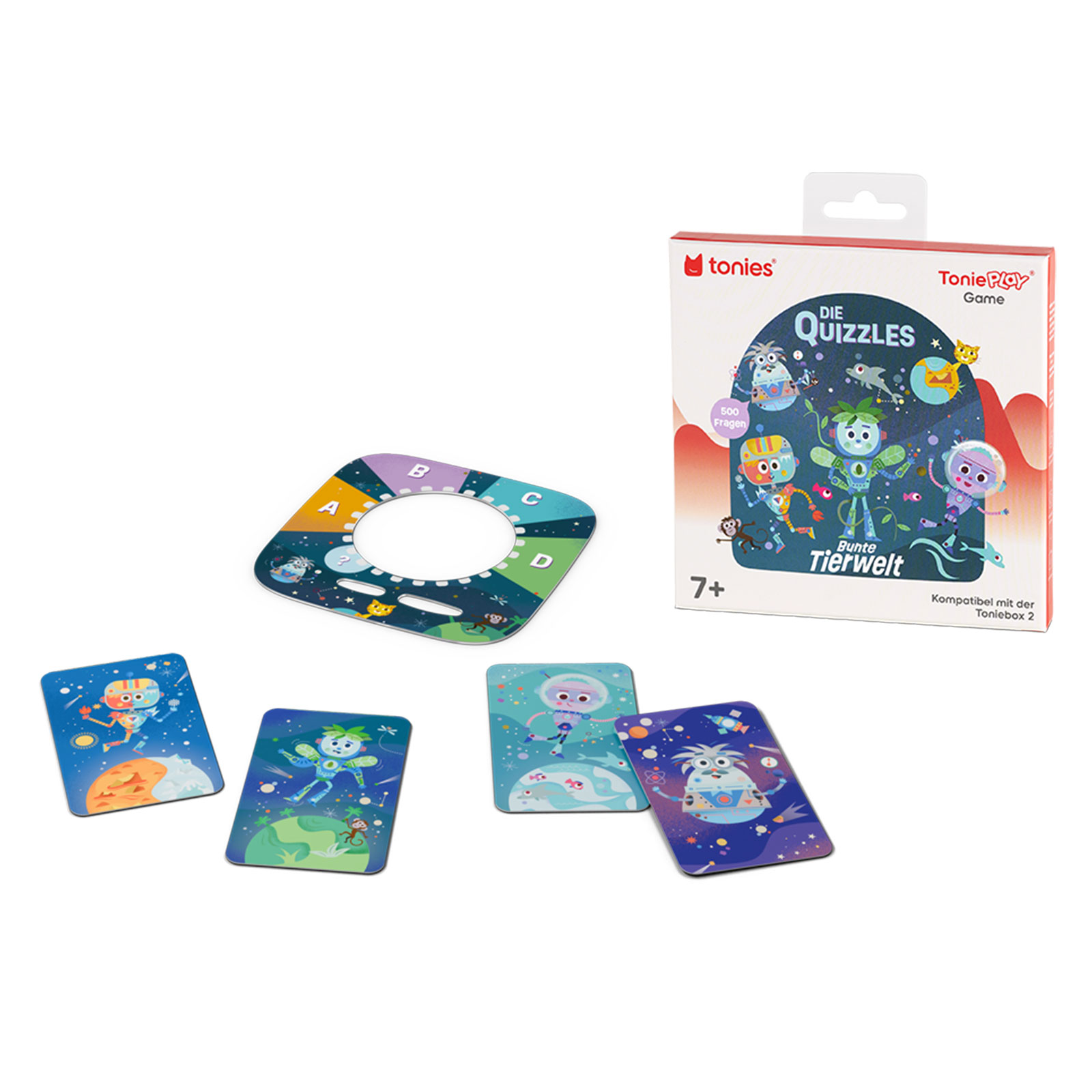 tonies Die Quizzles: Bunte Tierwelt Tonieplay Game S