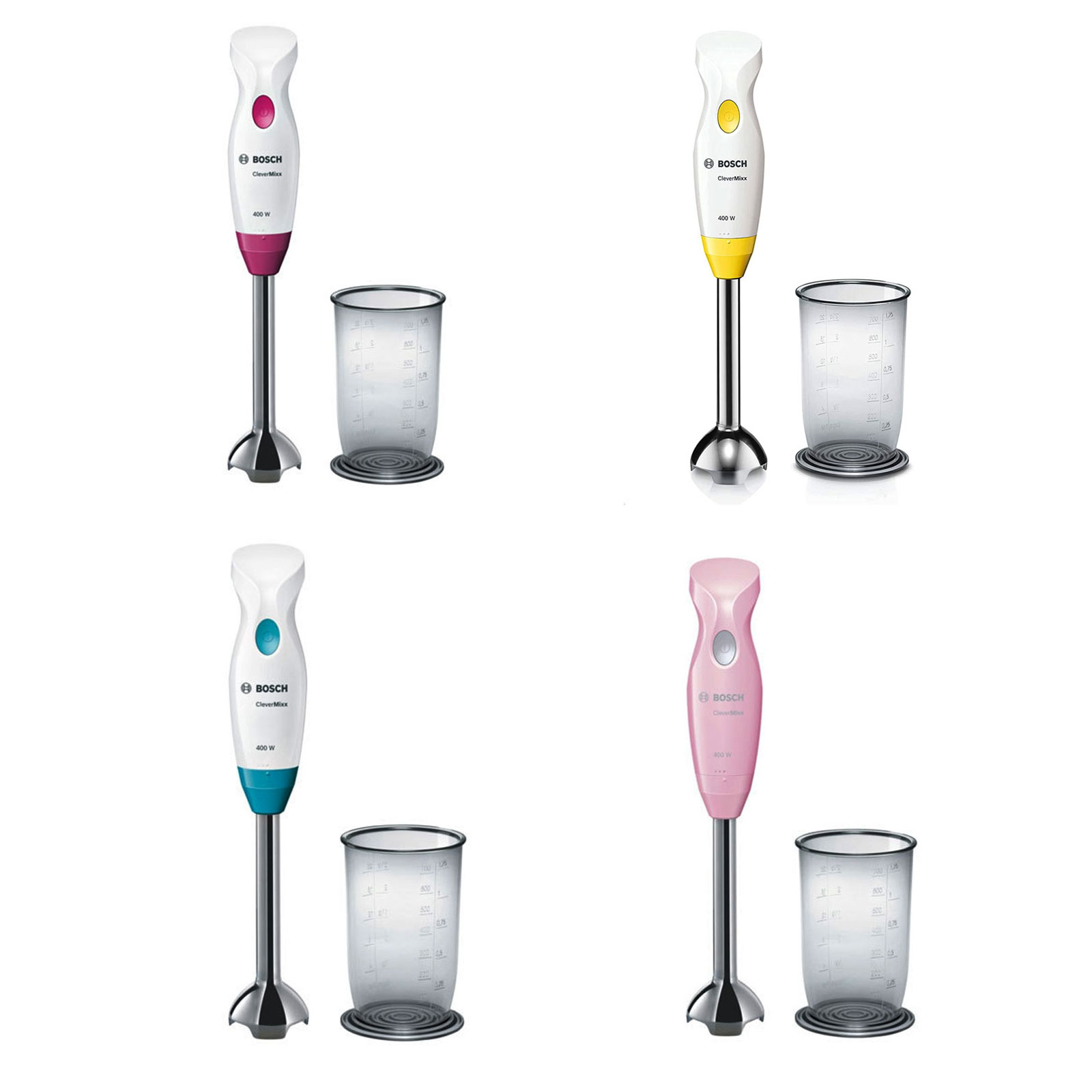 Bosch MSM2410 Stabmixer 400 Watt Metall-Fuß 