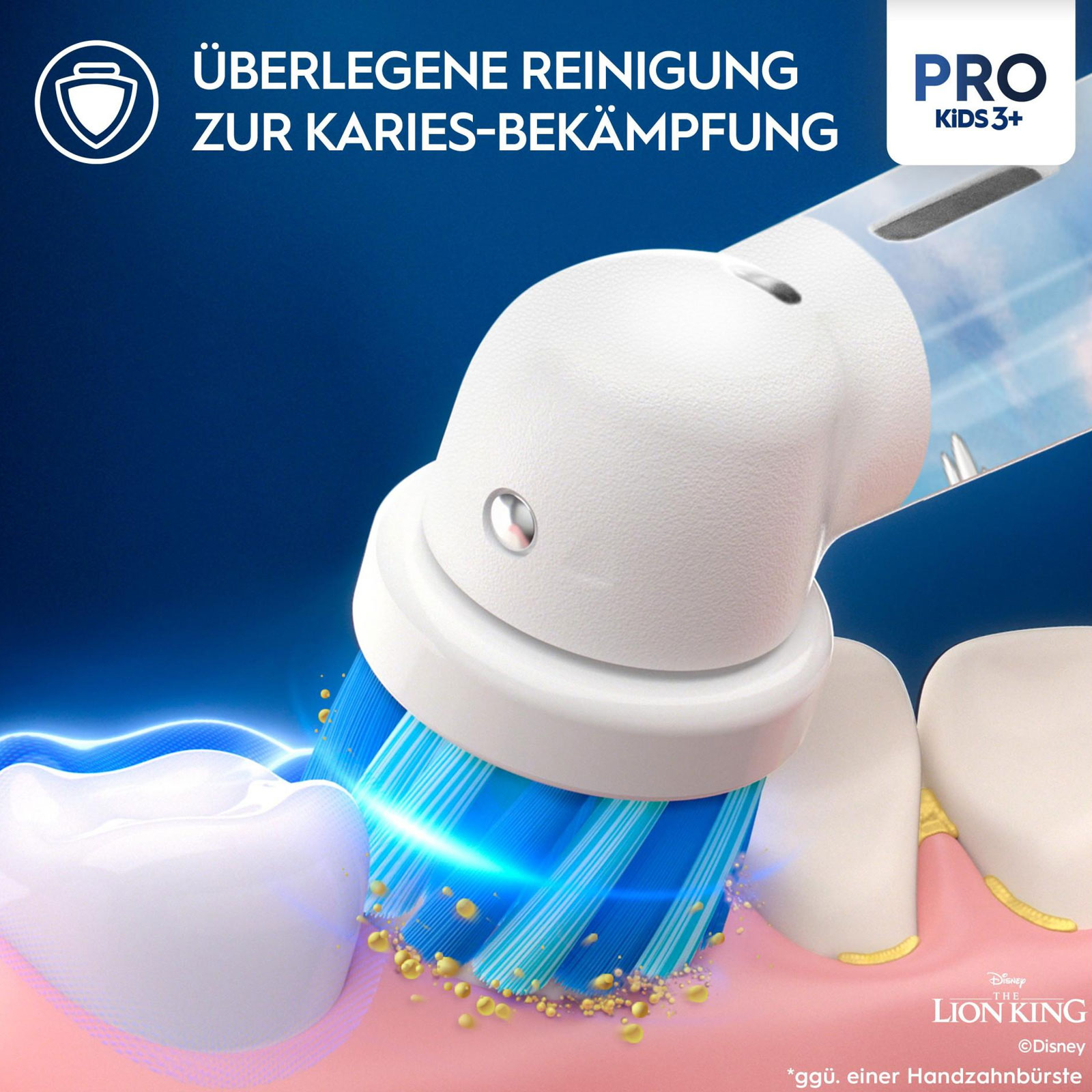 Oral-B Pro Kids König der Löwen Zahnbürste