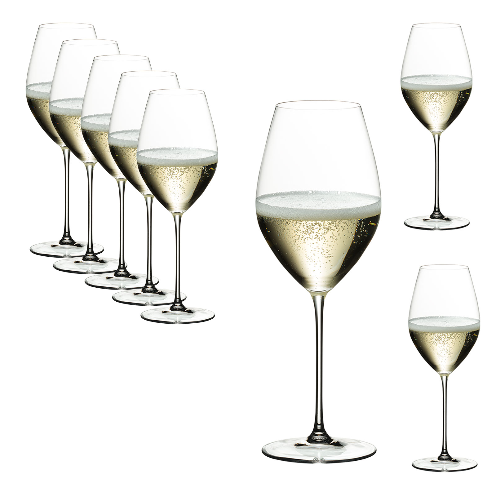 Riedel Veritas Champagner Glass KAUF 8 ZAHL 6