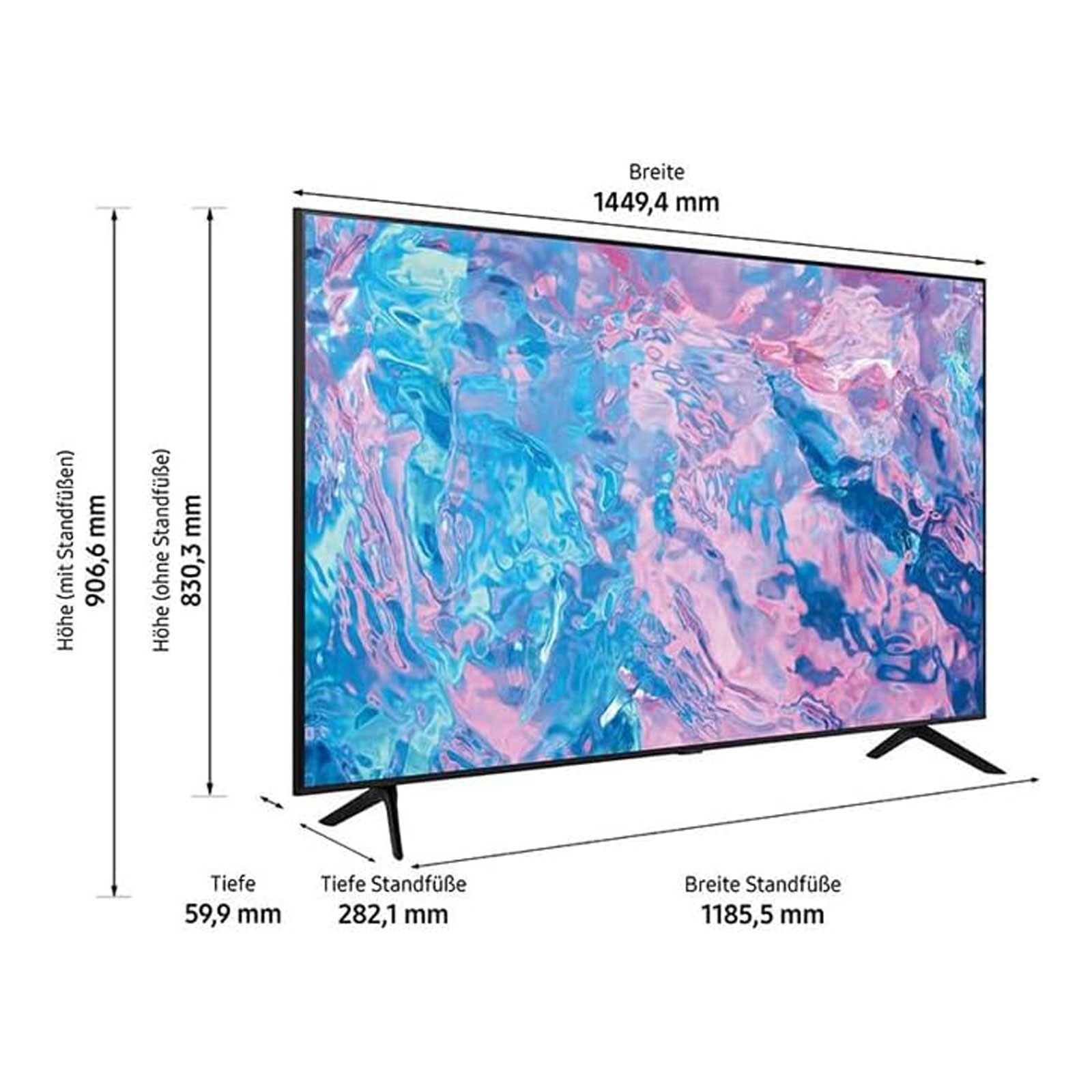 Samsung GU65CU7179UXZG Fernseher 