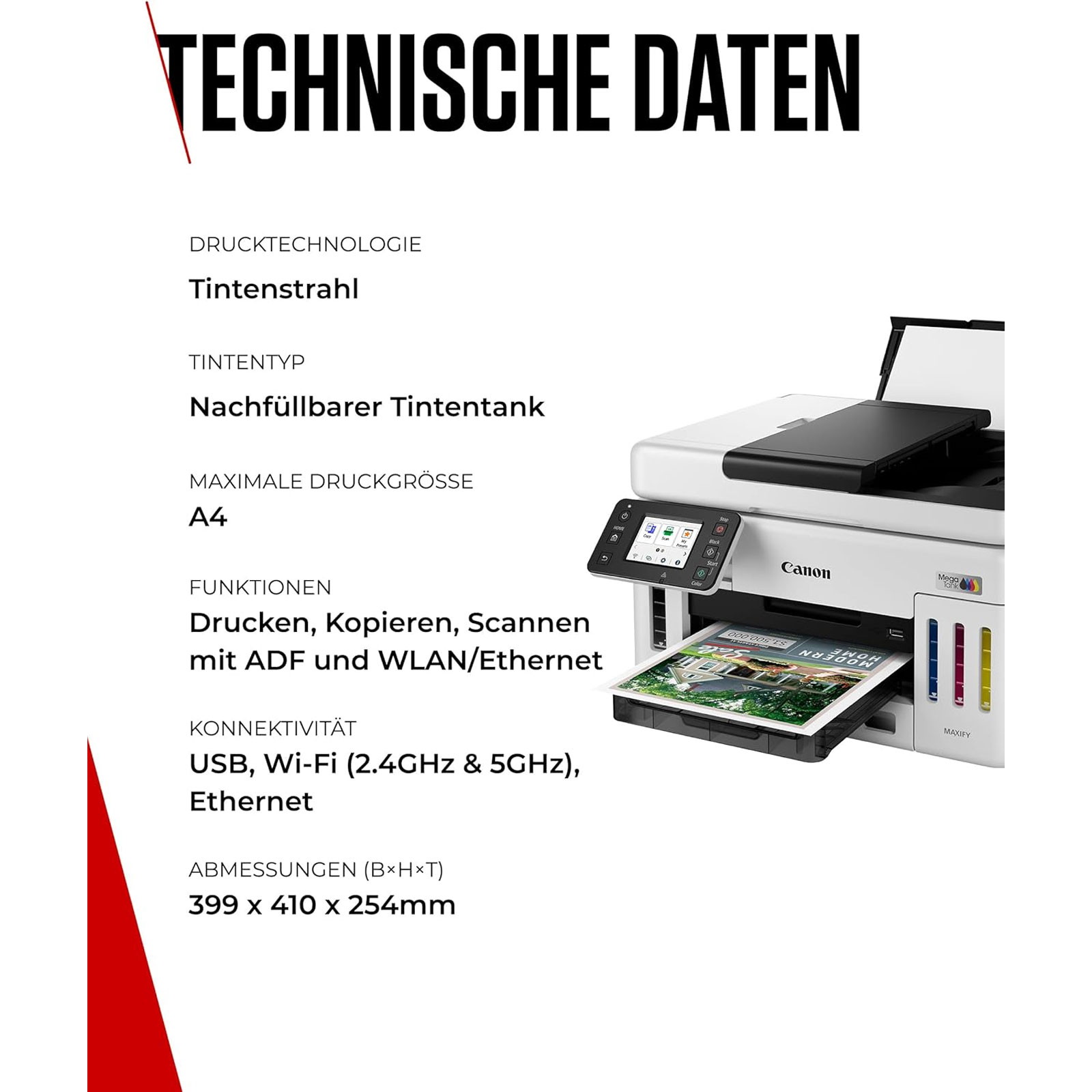 CANON MAXIFY GX 6150 Multifunktionsdrucker