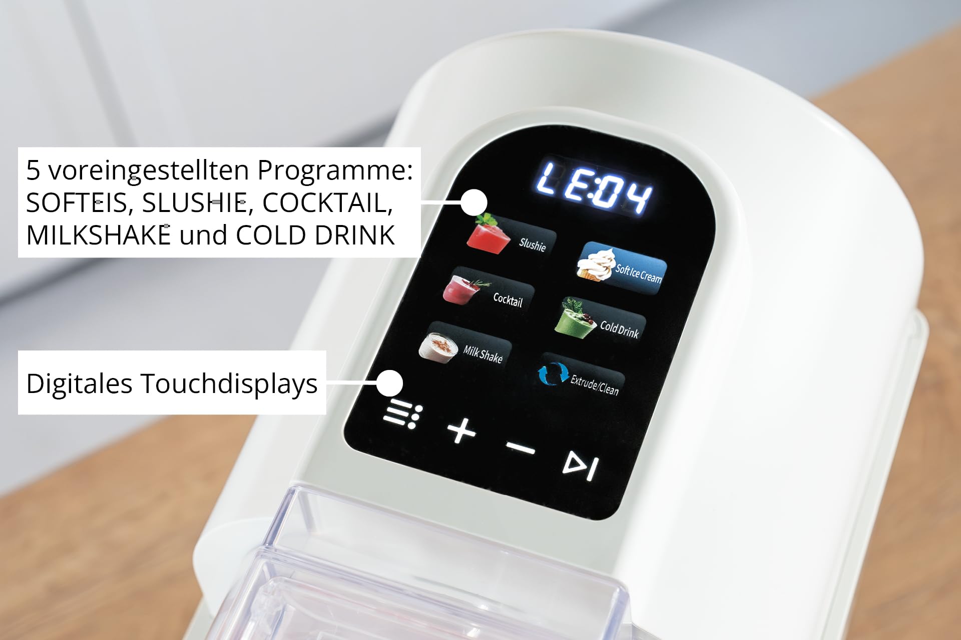 UNOLD 2in1-Slush- & Softeismaschine Sofia 39805 – Softeis & Slushies