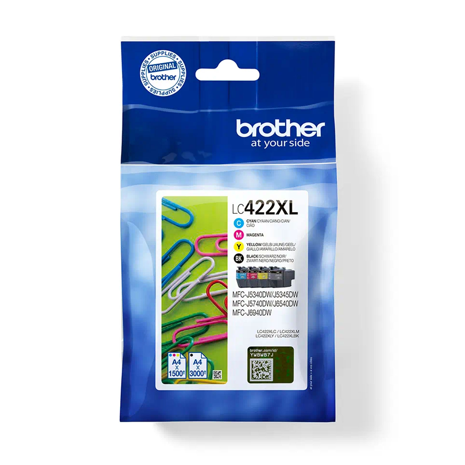 Brother LC422 XLVAL Druckerpatrone Multipack Brother LC422 XLVAL Druckerpatrone Multipack