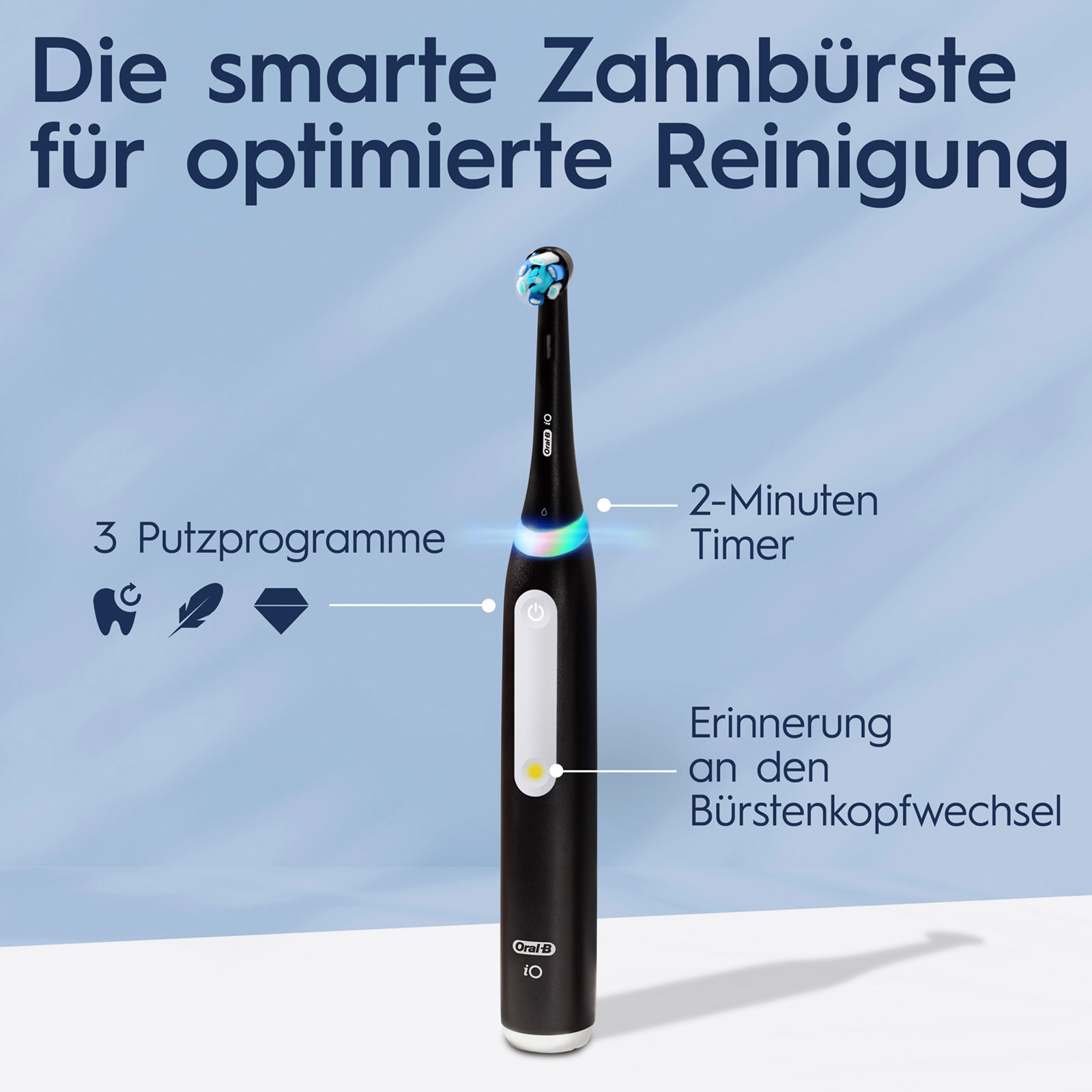 Oral-B Zahnbürste iO 3 Matt Black Oral-B Zahnbürste iO 3 Matt Black