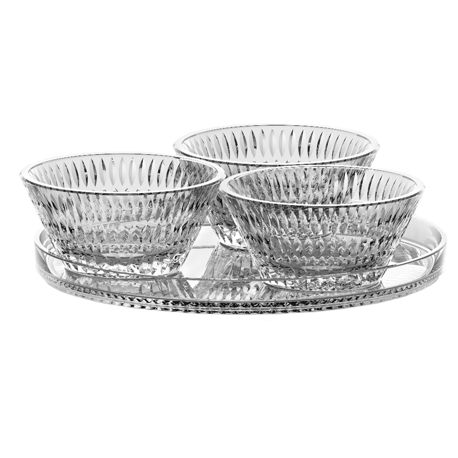 Nachtmann 105766 ETHNO SERVIERSET SET/4 7613/4TLG. Nachtmann 105766 ETHNO SERVIERSET SET/4 7613/4TLG.