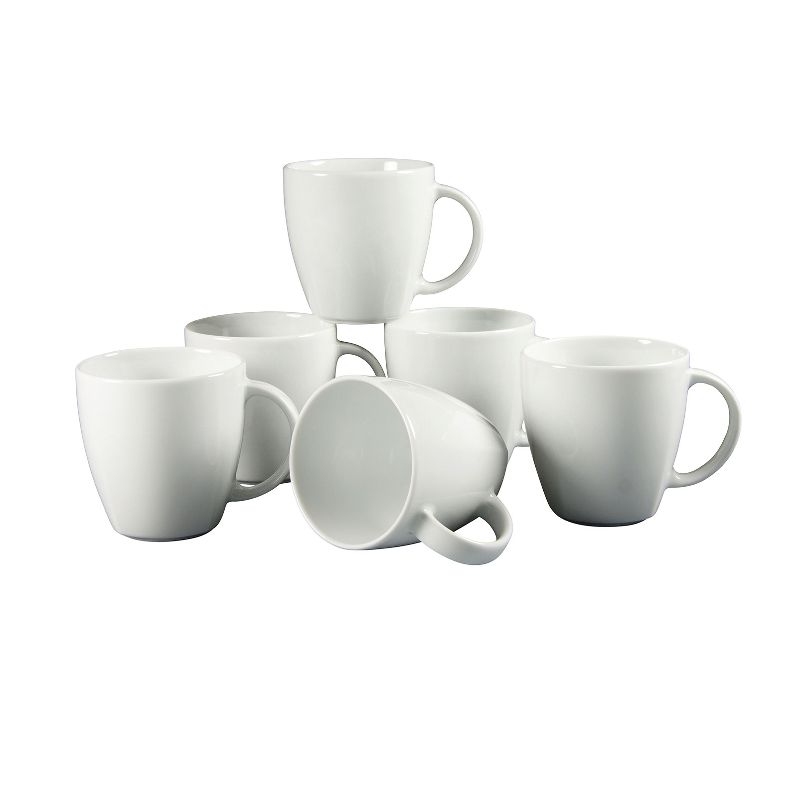 CreaTable, 12328, Serie Victoria weiss, Kaffeebecher 6-tlg