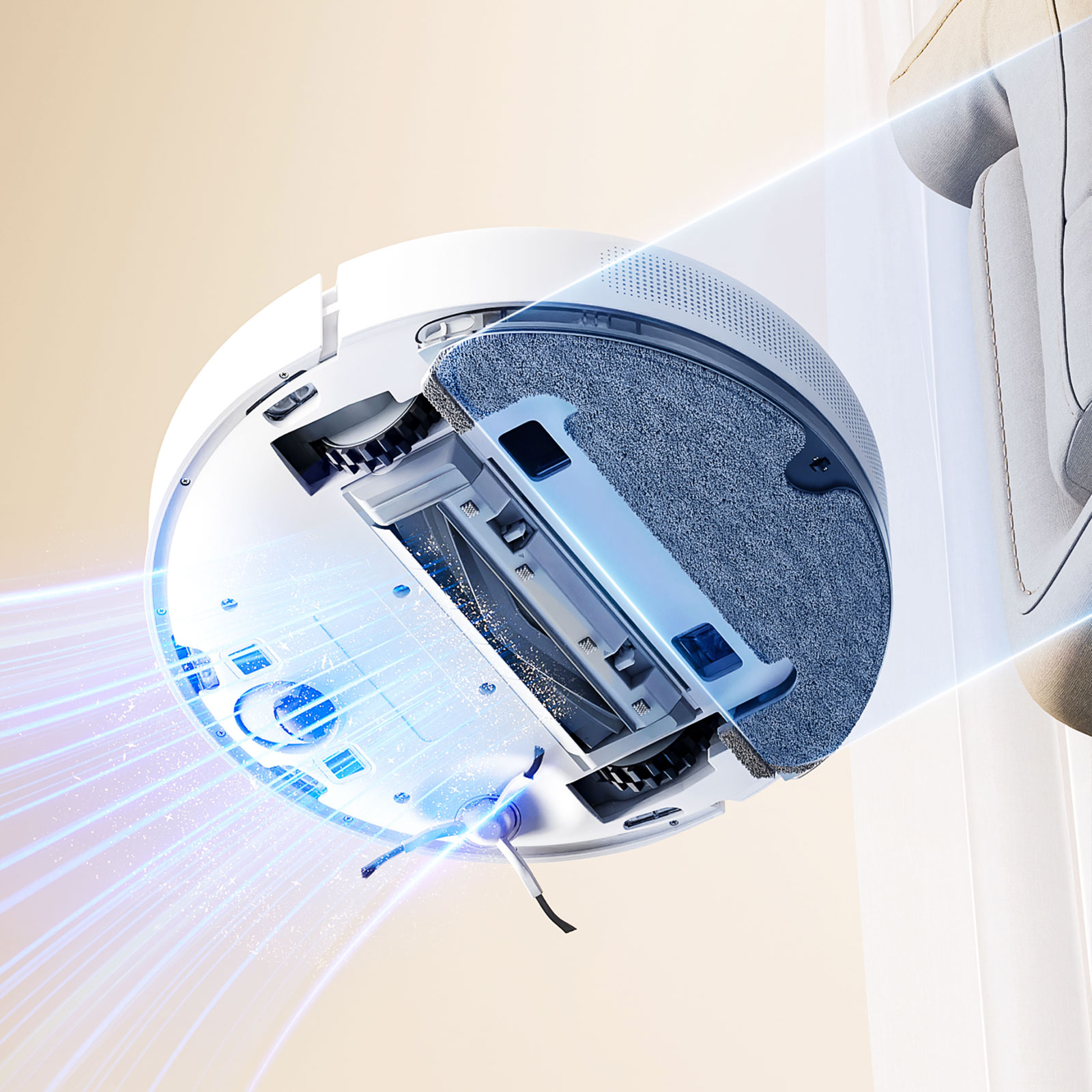 Dreame D10 Plus Gen 2 Saugroboter mit Wischfunktion