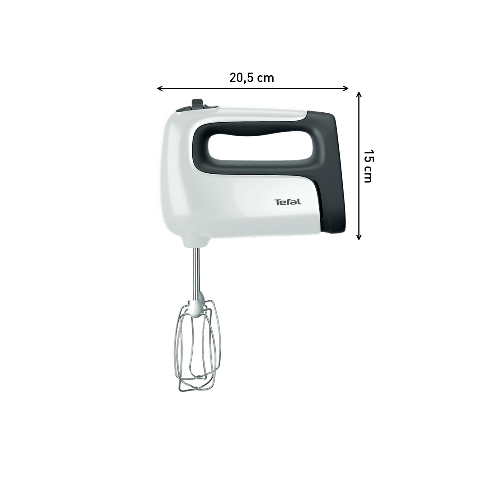 TEFAL Handmixer-Set HT4611 Prep'Mix+