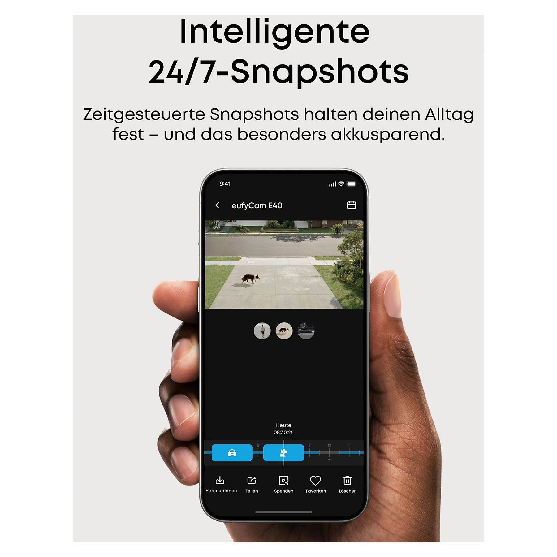 eufy Cam E40 2-Cam Kit + HomeBase S380 Überwachungskamera