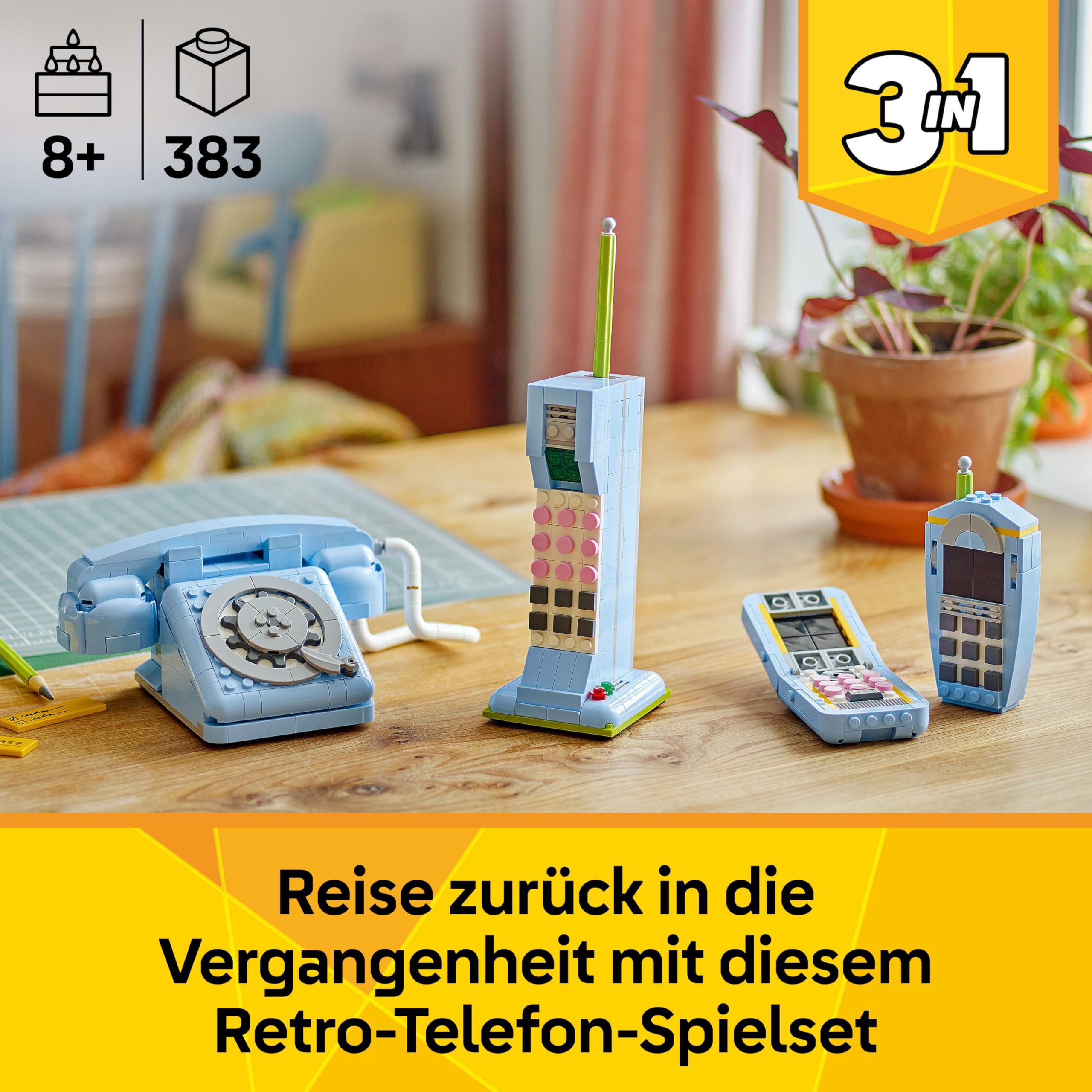 LEGO Creator 3-in-1 Retro-Telefon 31174