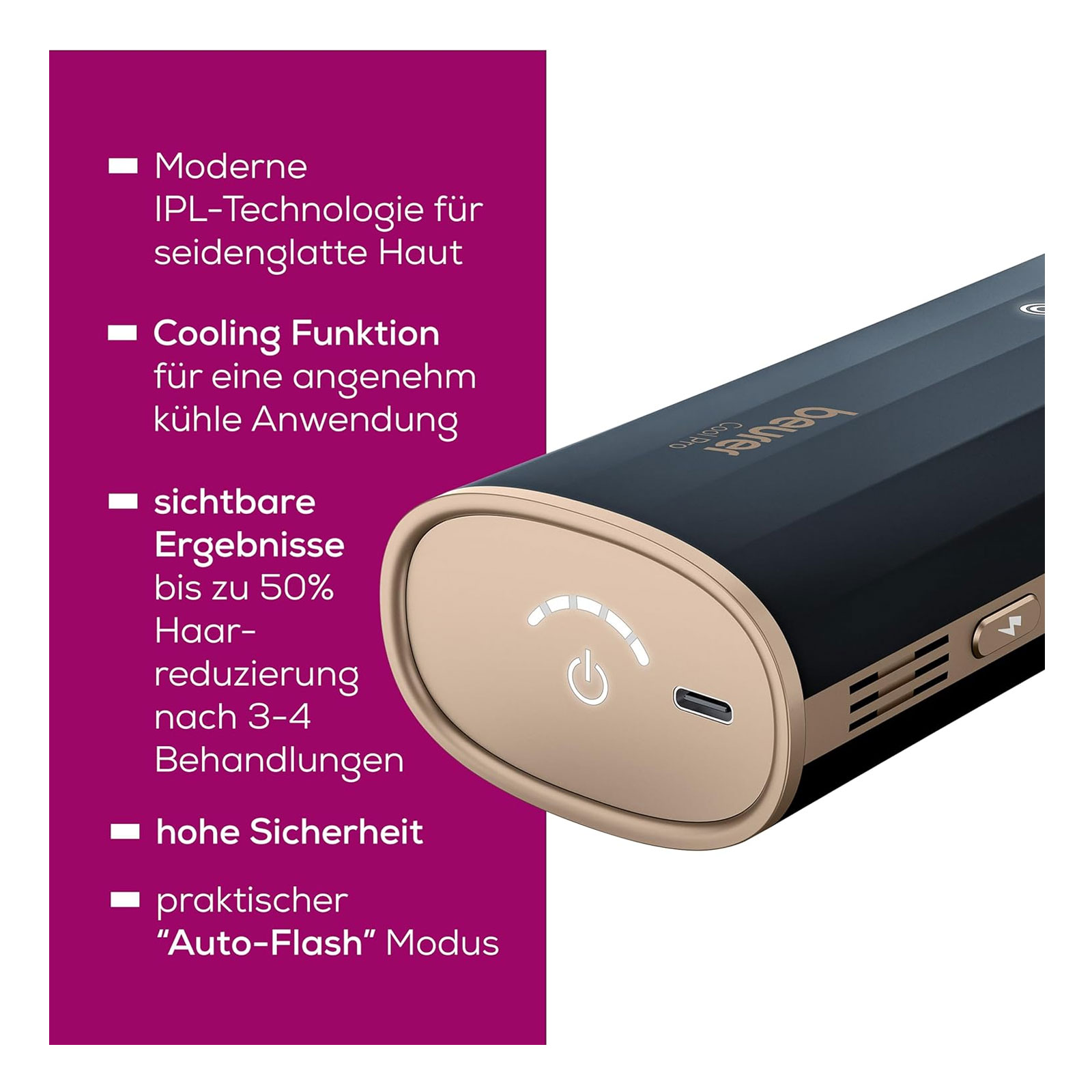 Beurer Haarentferner IPL 7800 Cool Pro