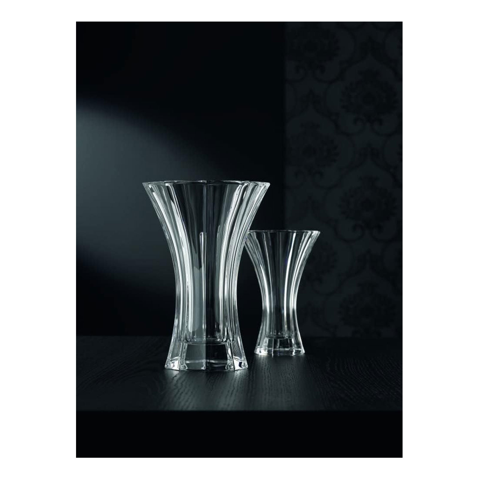 Nachtmann, Vase, Kristallglas, 21 cm, Saphir 80500 Transparent