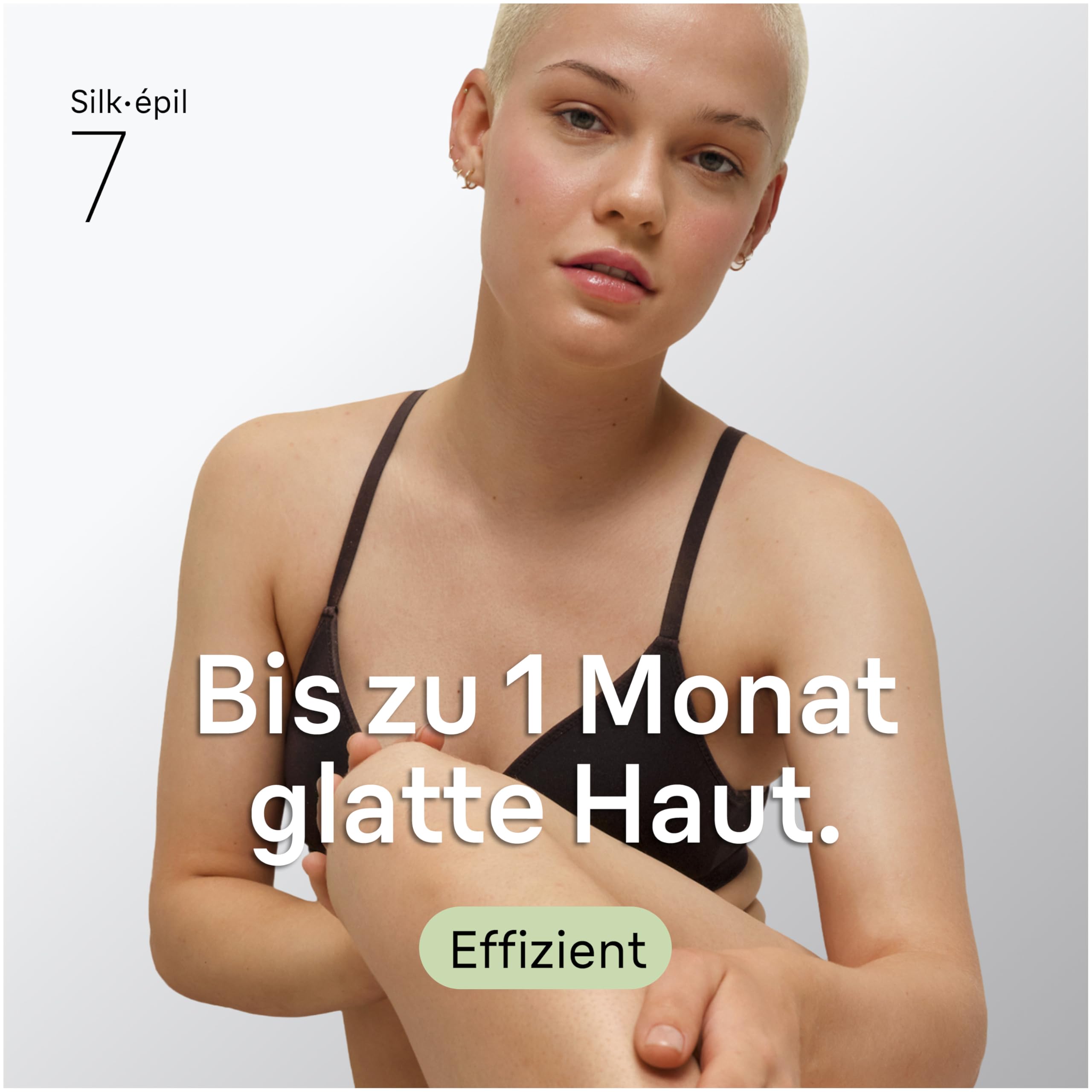 Braun Silk·épil 7, Epilierer Damen mit Breitem Kopf