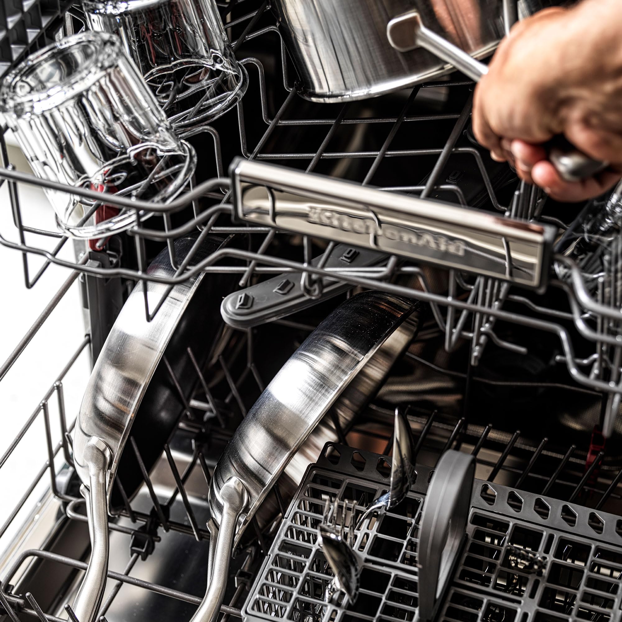 KitchenAid CC003255-001 Chef's Pfanne Kasserolle 2.3L 20cm Edelstahl