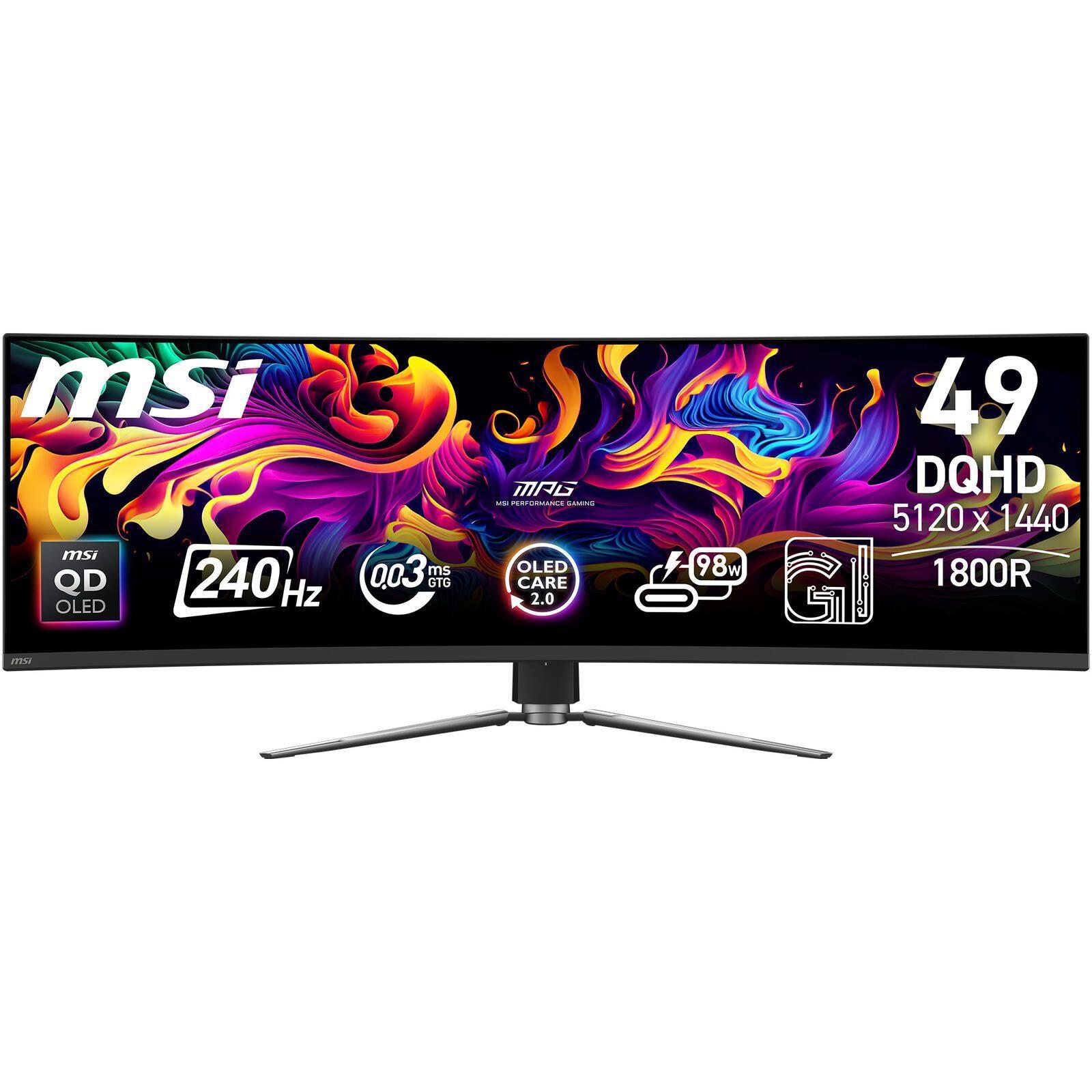 MSI MPG 491CQPDE QD-OLED Gaming-Monitor