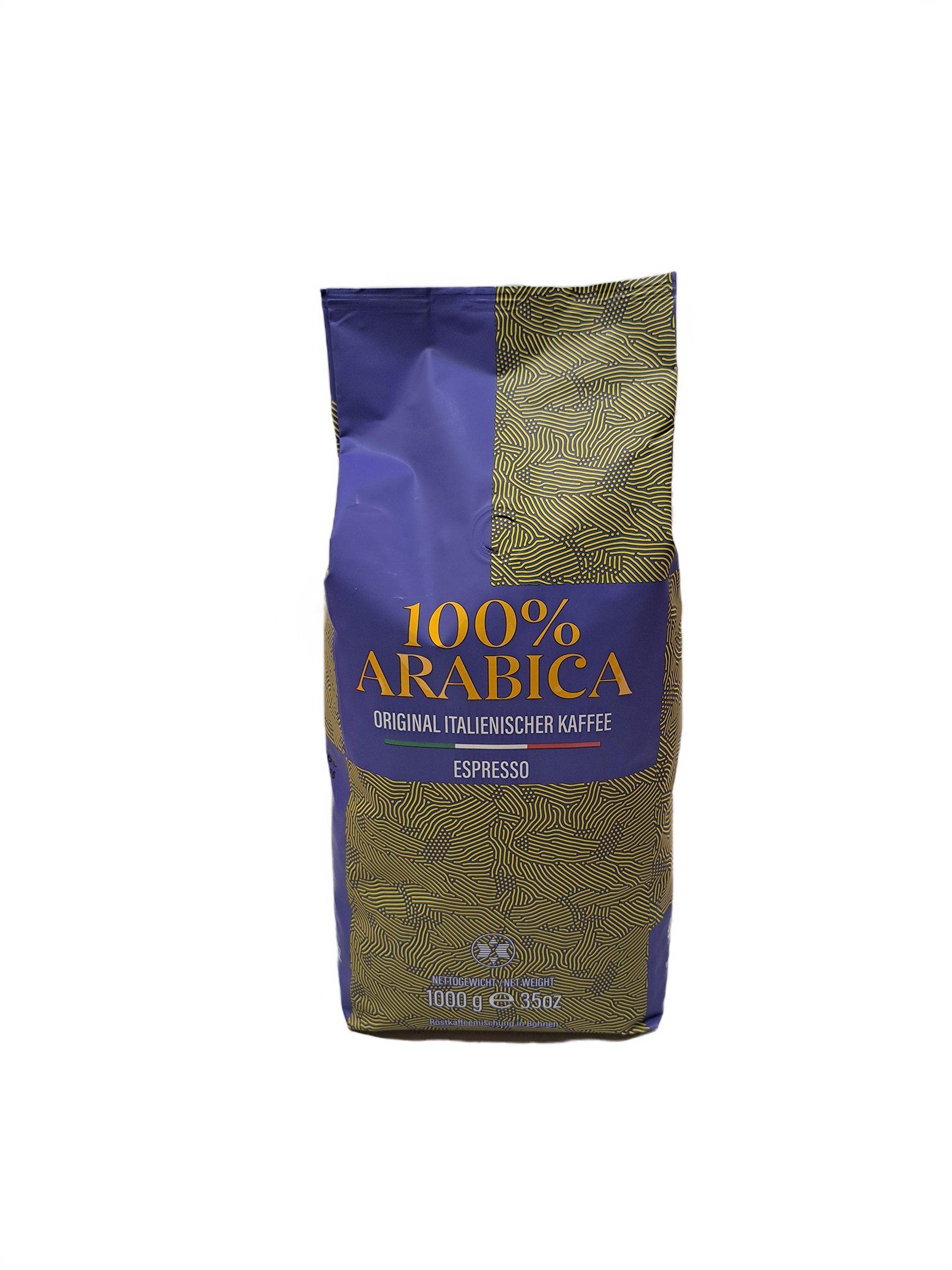 Caffè Espresso 100% Arabica Exklusiv 1 kg (100 % Arabica, ganze Bohnen, italienisch, Espresso)