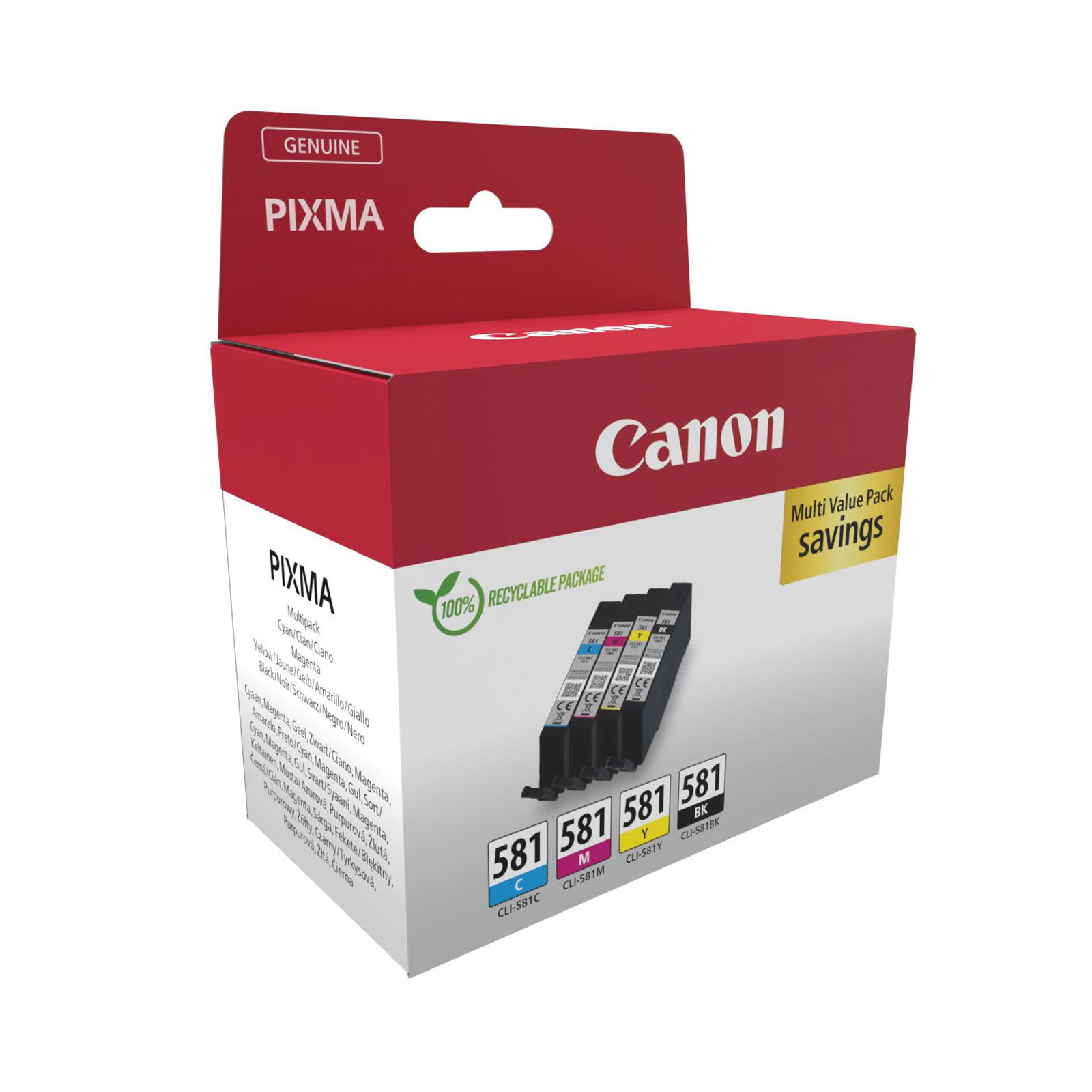 Canon CLI-581 MP 4 Farben