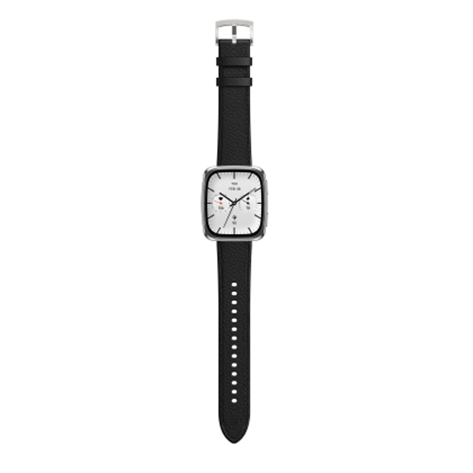 Amazfit Active 2 Square, Black Smartwatch (Herzfrequenzmessung, Schrittzähler)