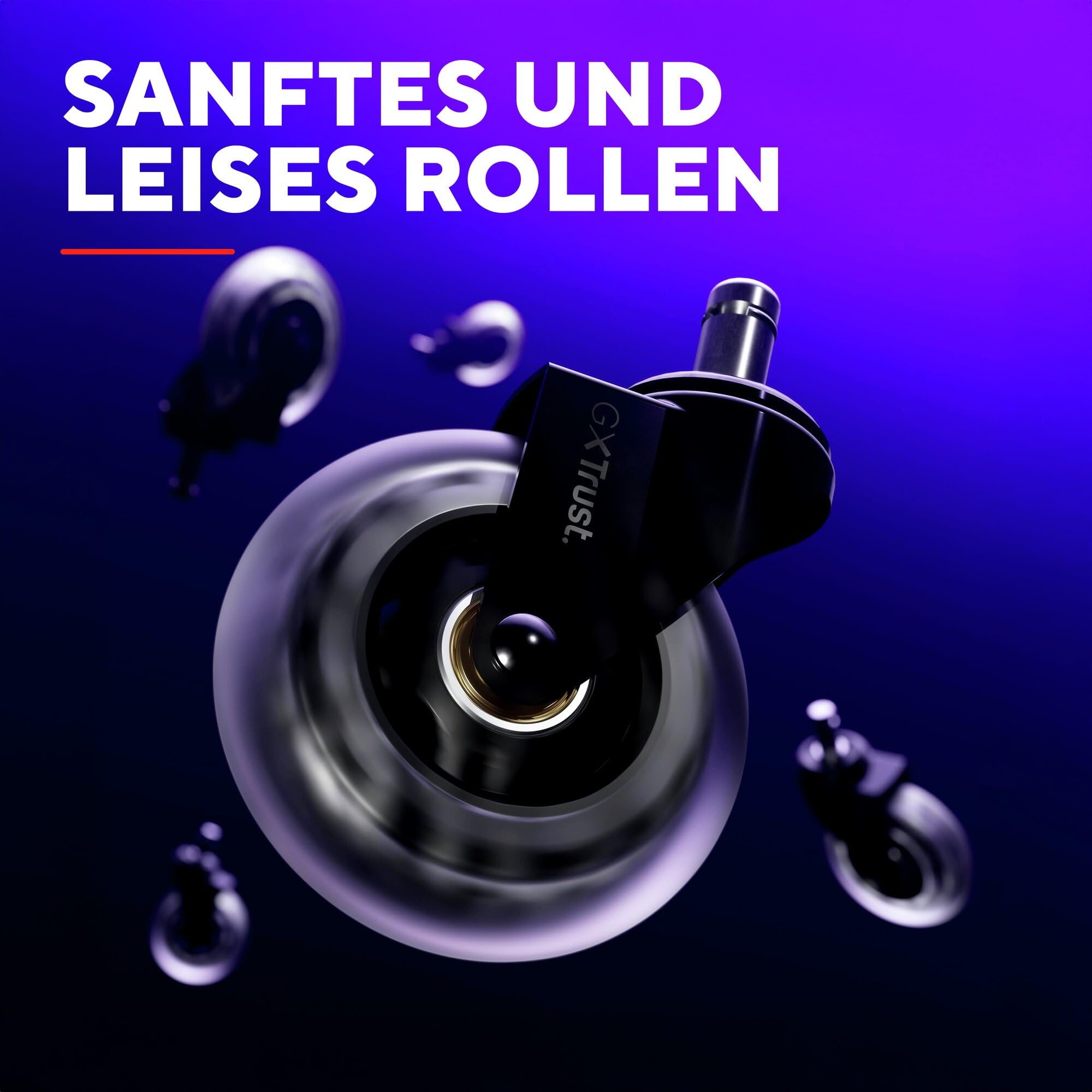 GXTrust Gel Rollen für Gaming-Stuhl