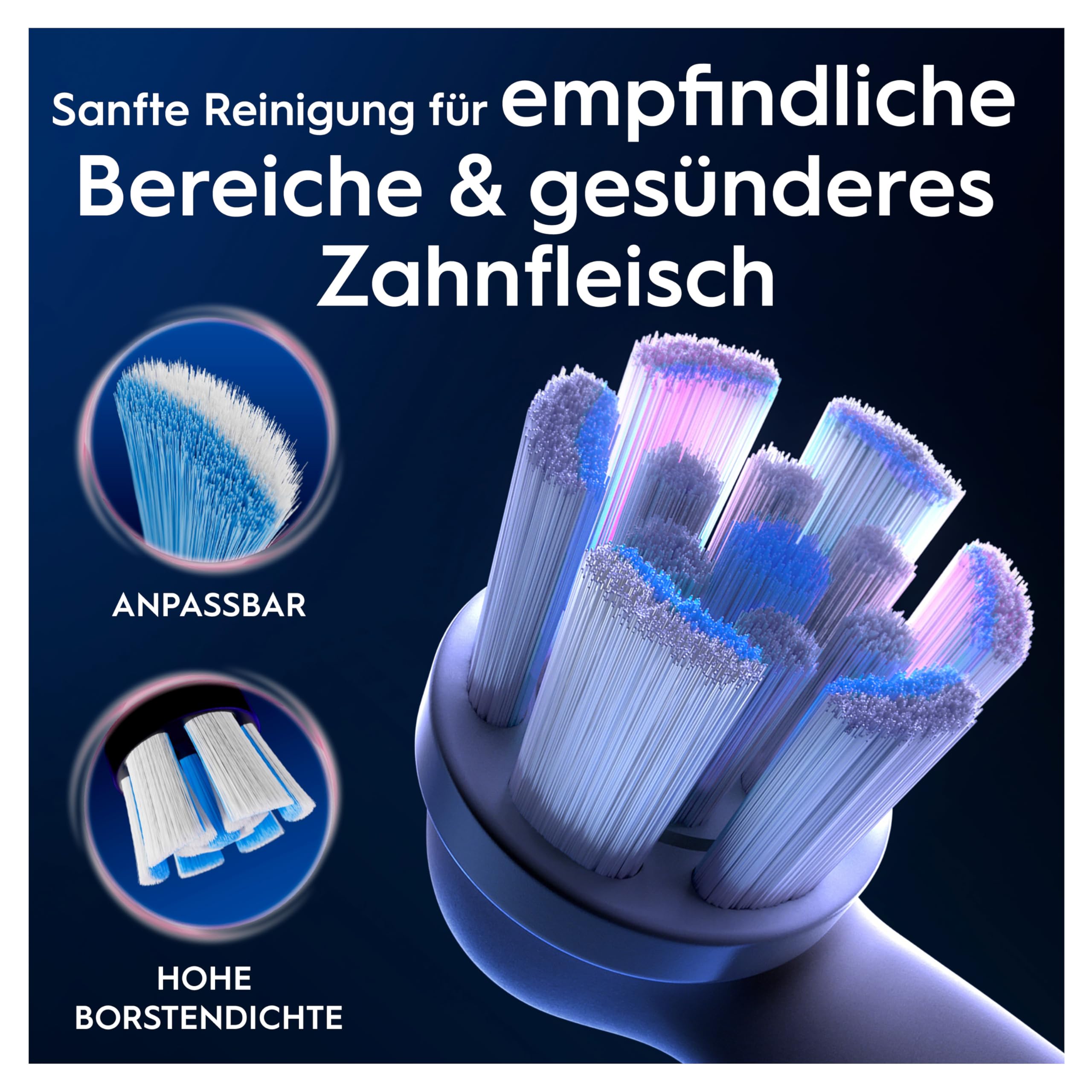 Oral-B iO Sanfte Reinigung – ORIGINAL Aufsteckbürsten