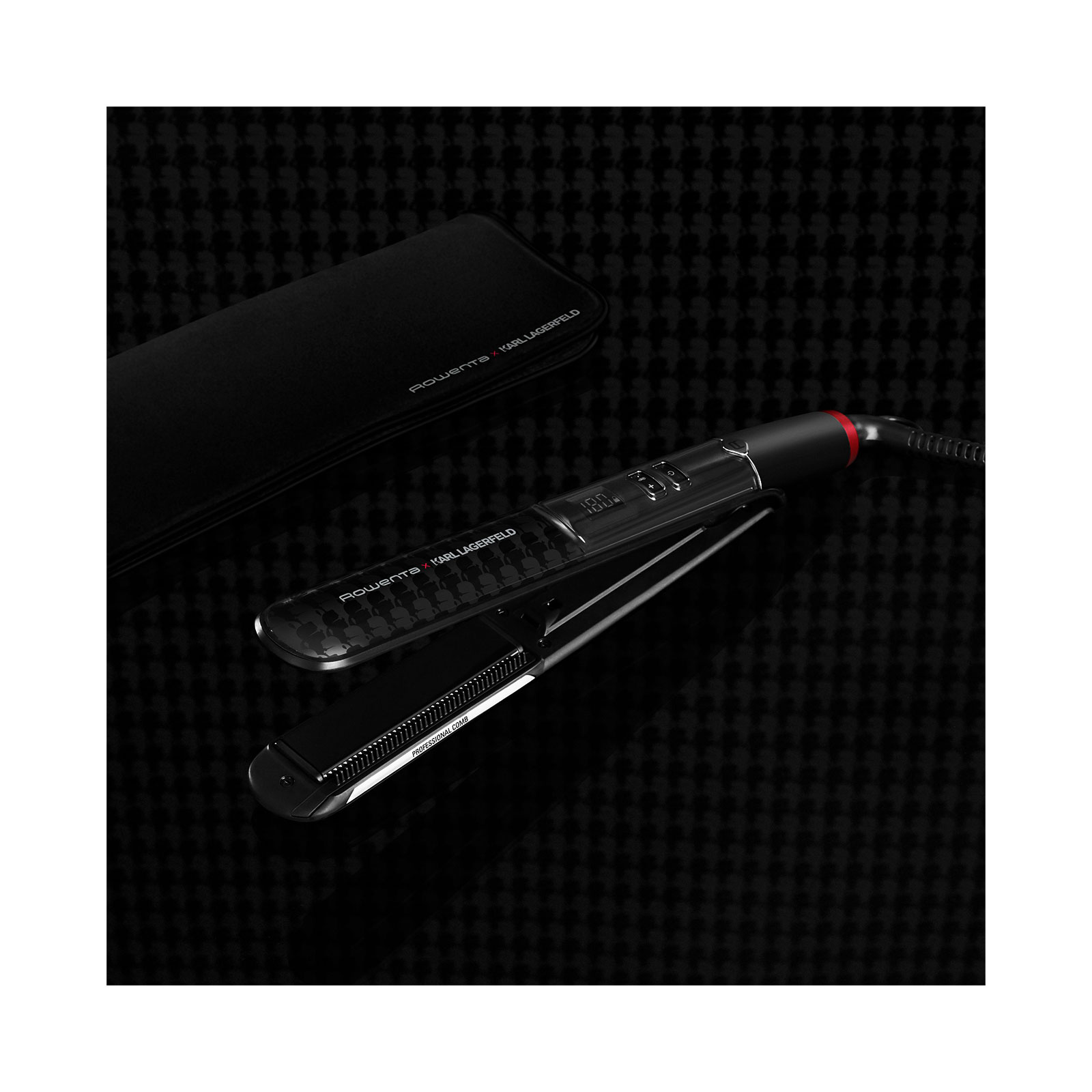ROWENTA SF466L Rowenta x KARL LAGERFELD K/ Pro Stylist Haarglätter