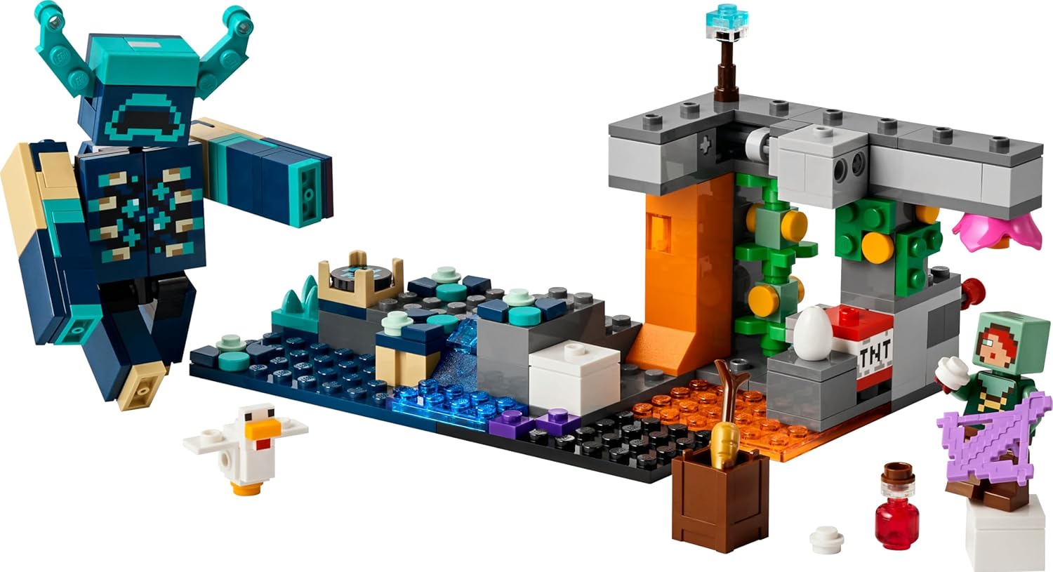 LEGO Minecraft Begegnung mit dem Wächter 21274