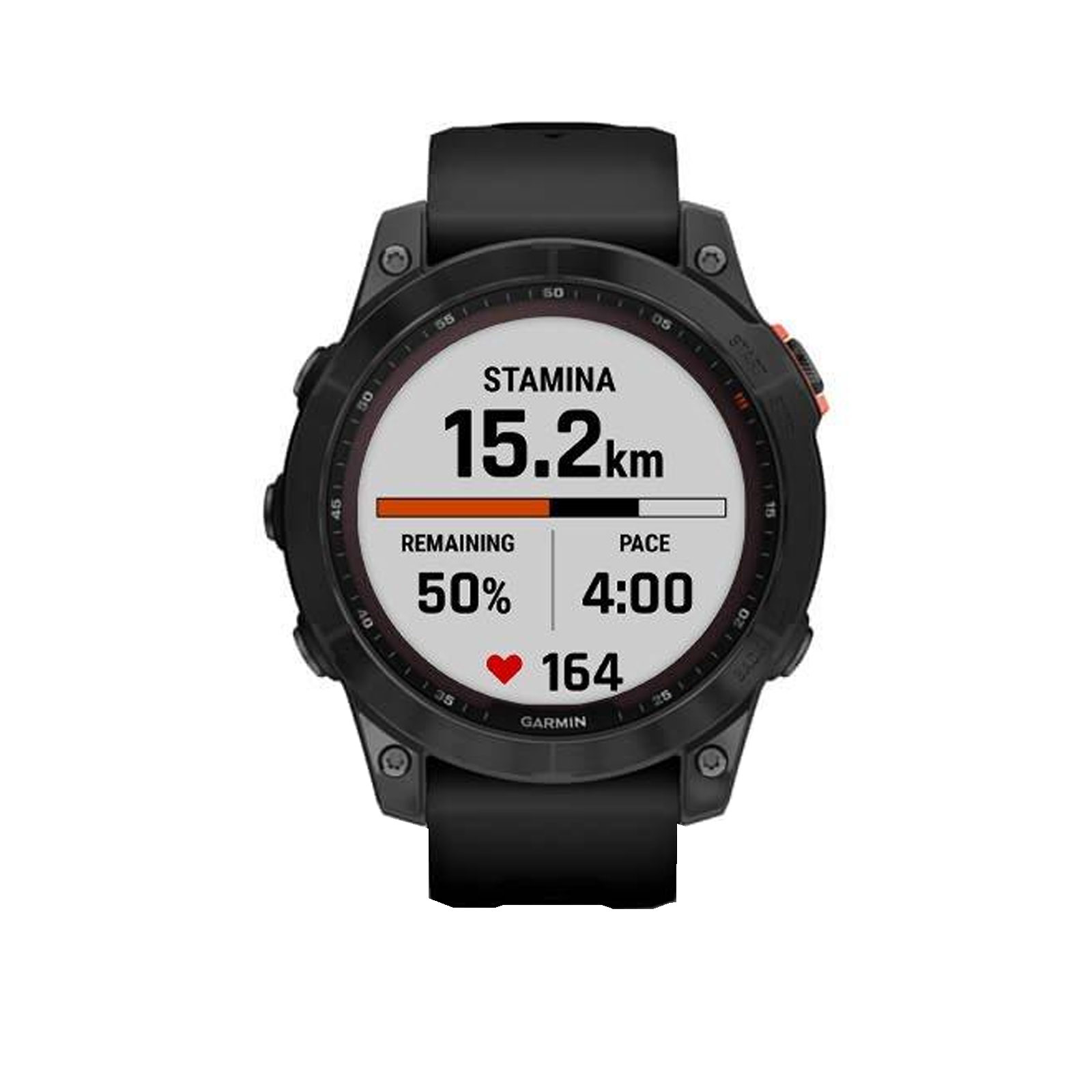 Garmin fenix 7X Solar 51 mm mit schwarzem Armband Smartwatch