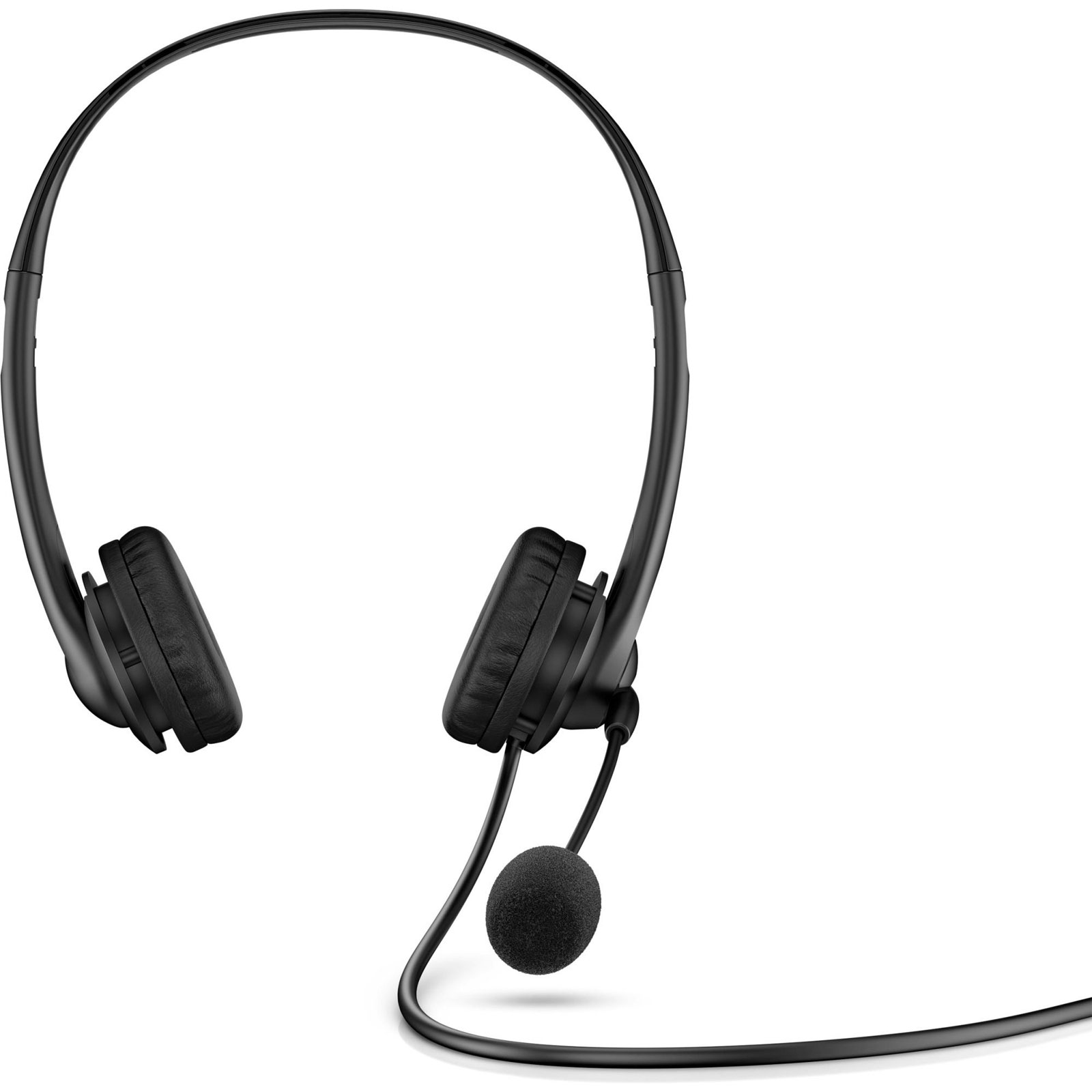 HP Stereo-USB-Headset G2, Schwarz (Kompatibel mit PC, 428H5AA#ABB)