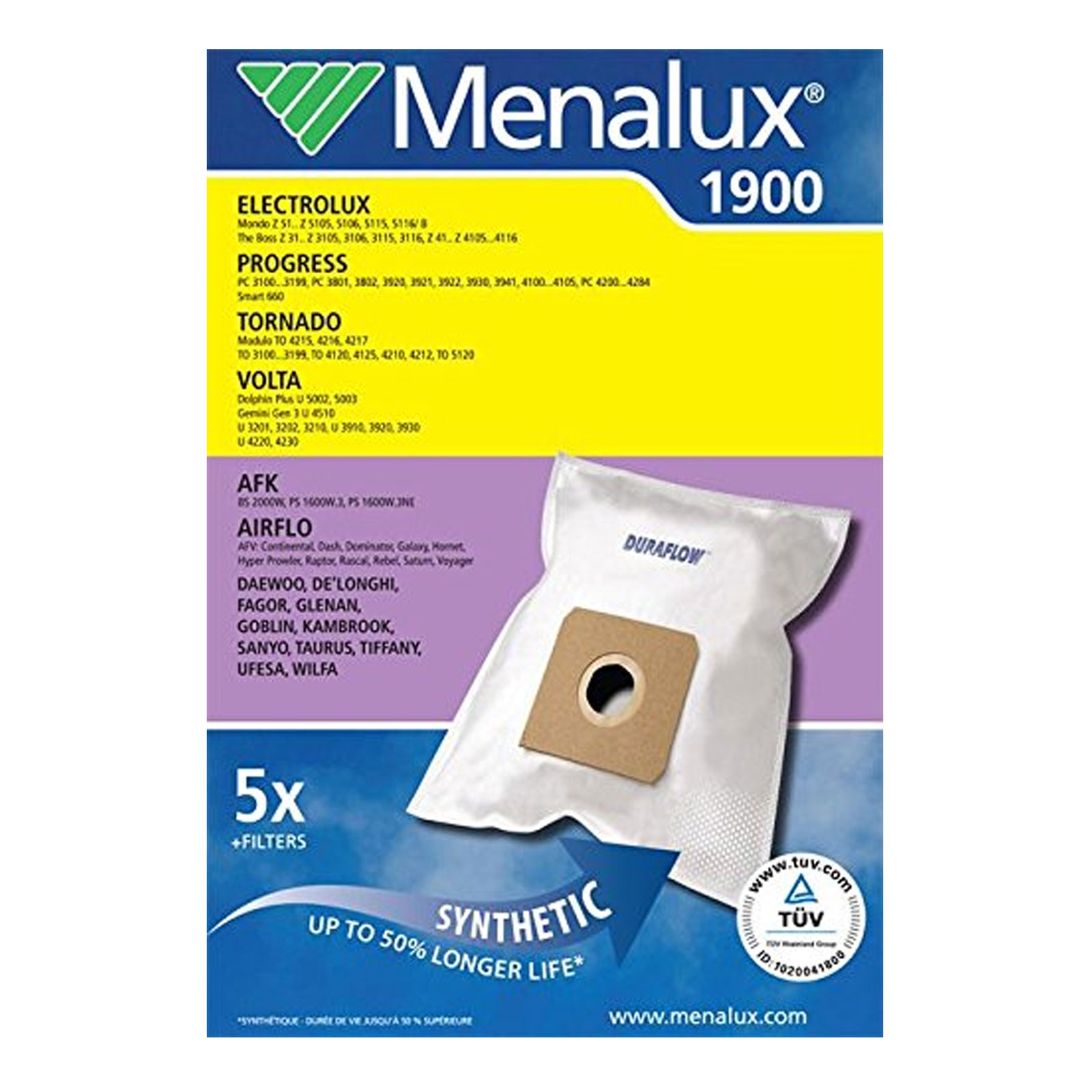 Menalux 1900 Staubbeutel Menalux 1900 Staubbeutel