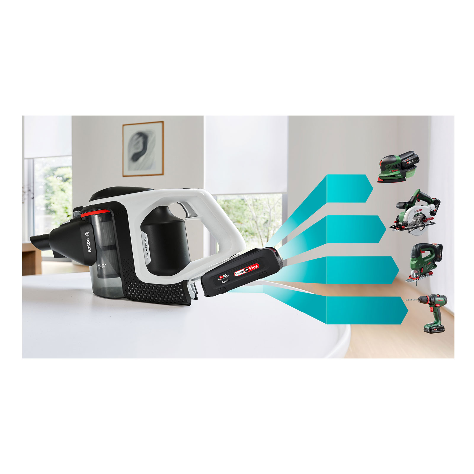 Bosch Wechselakku BHZUB1840 Power For All 18V 4.0Ah