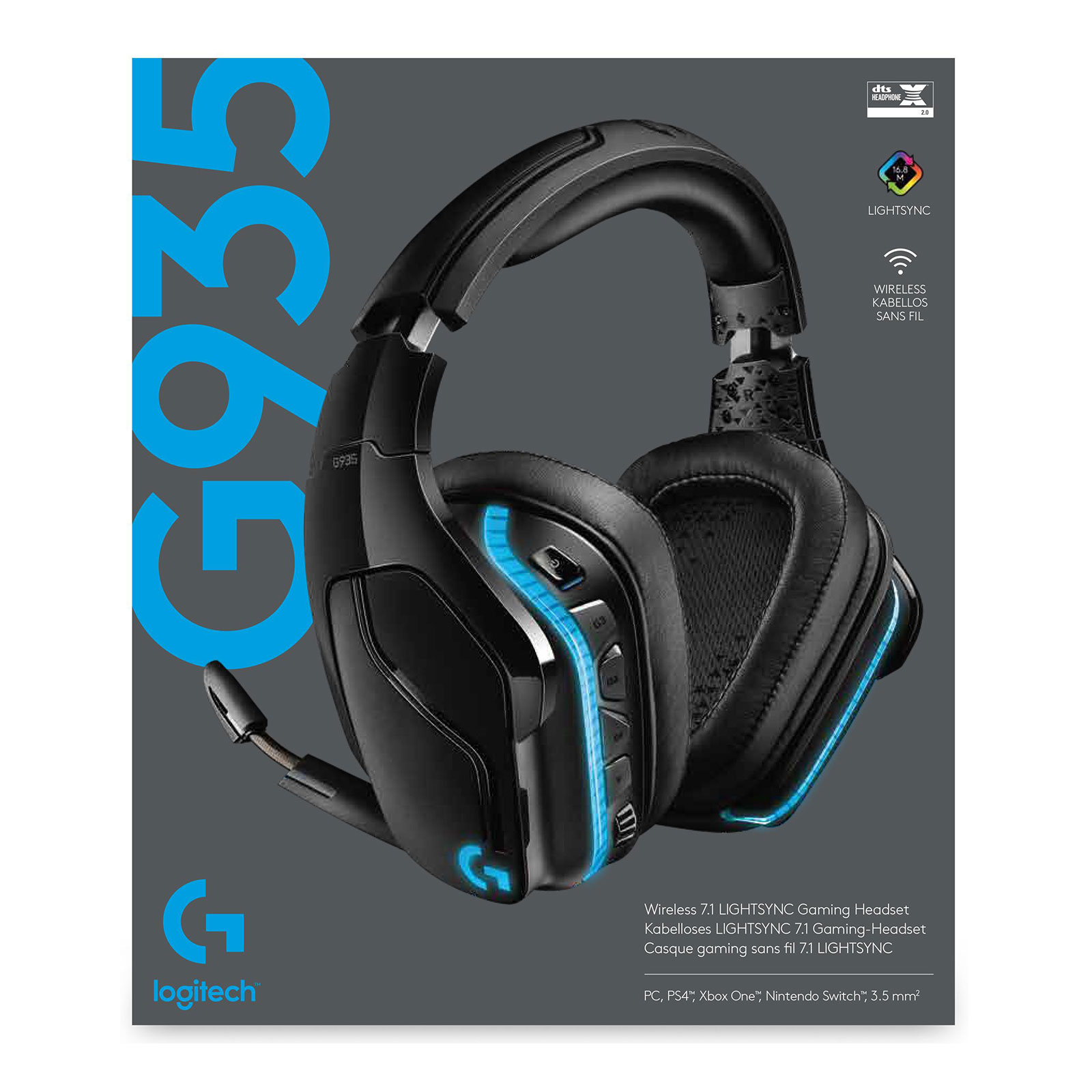 Logitech G935 GAMING HEADSET 7.1