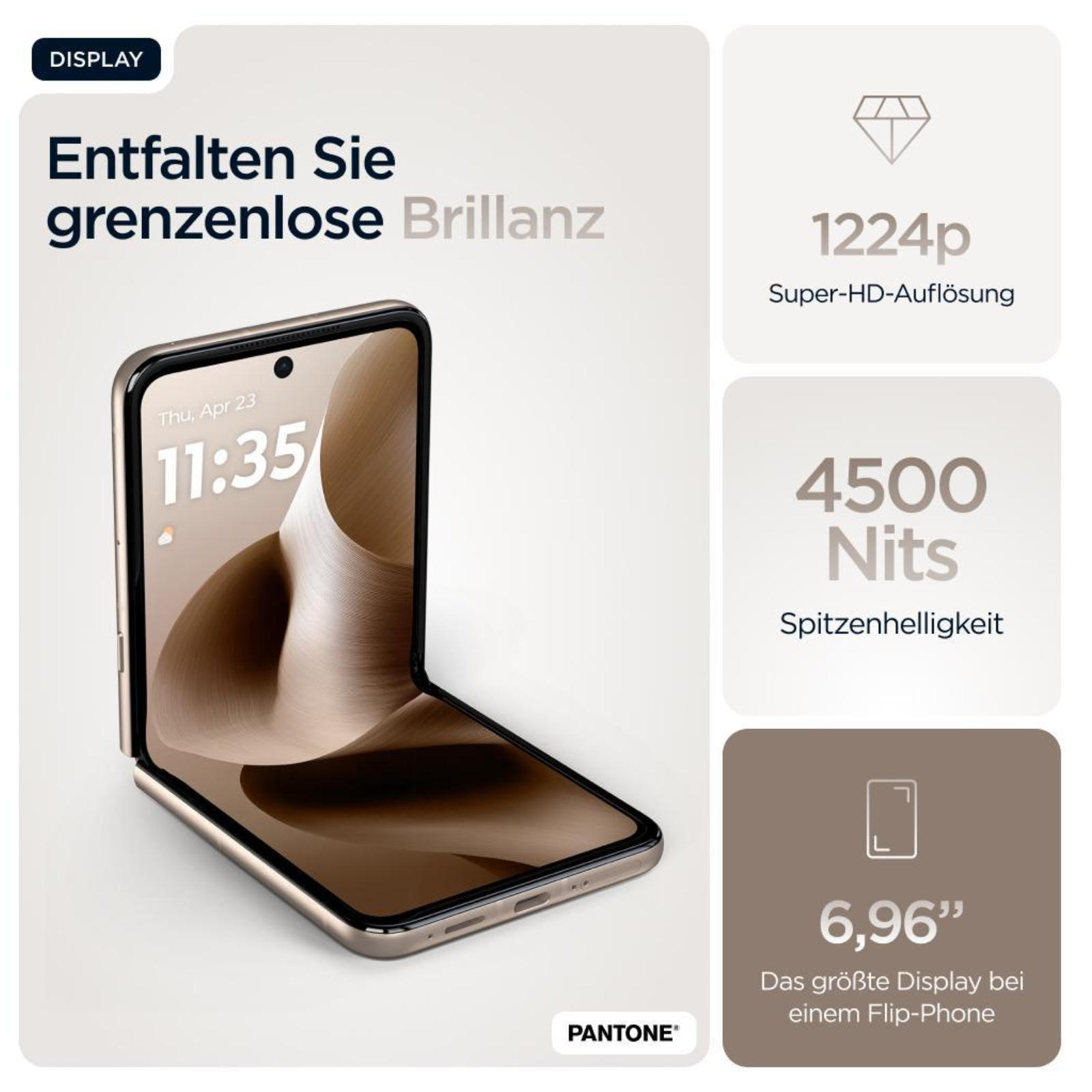 Motorola razr 60 Ultra 5G 16GB + 512GB PANTONE