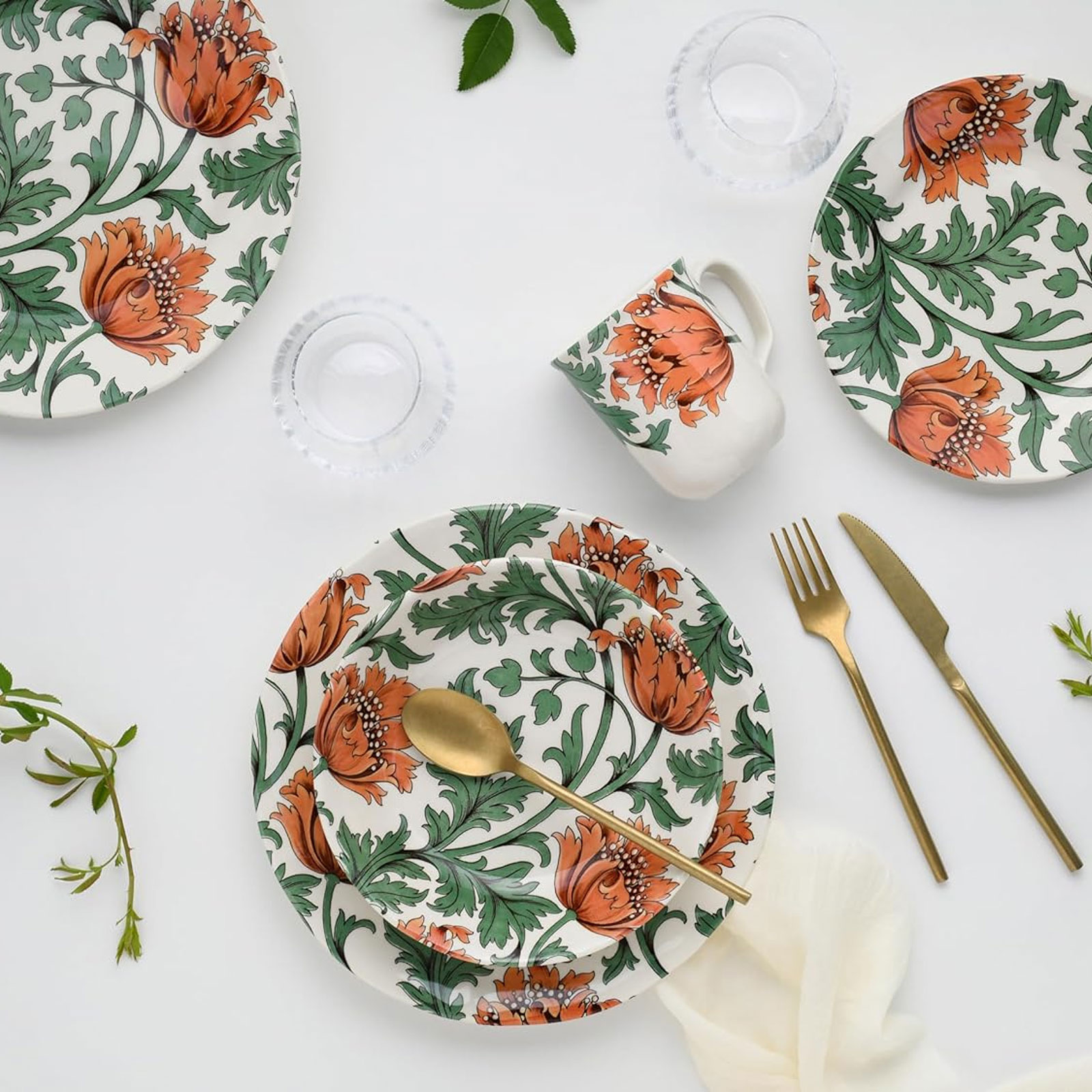 CreaTable Florentina 16887 Kombiservice, 16-teilig