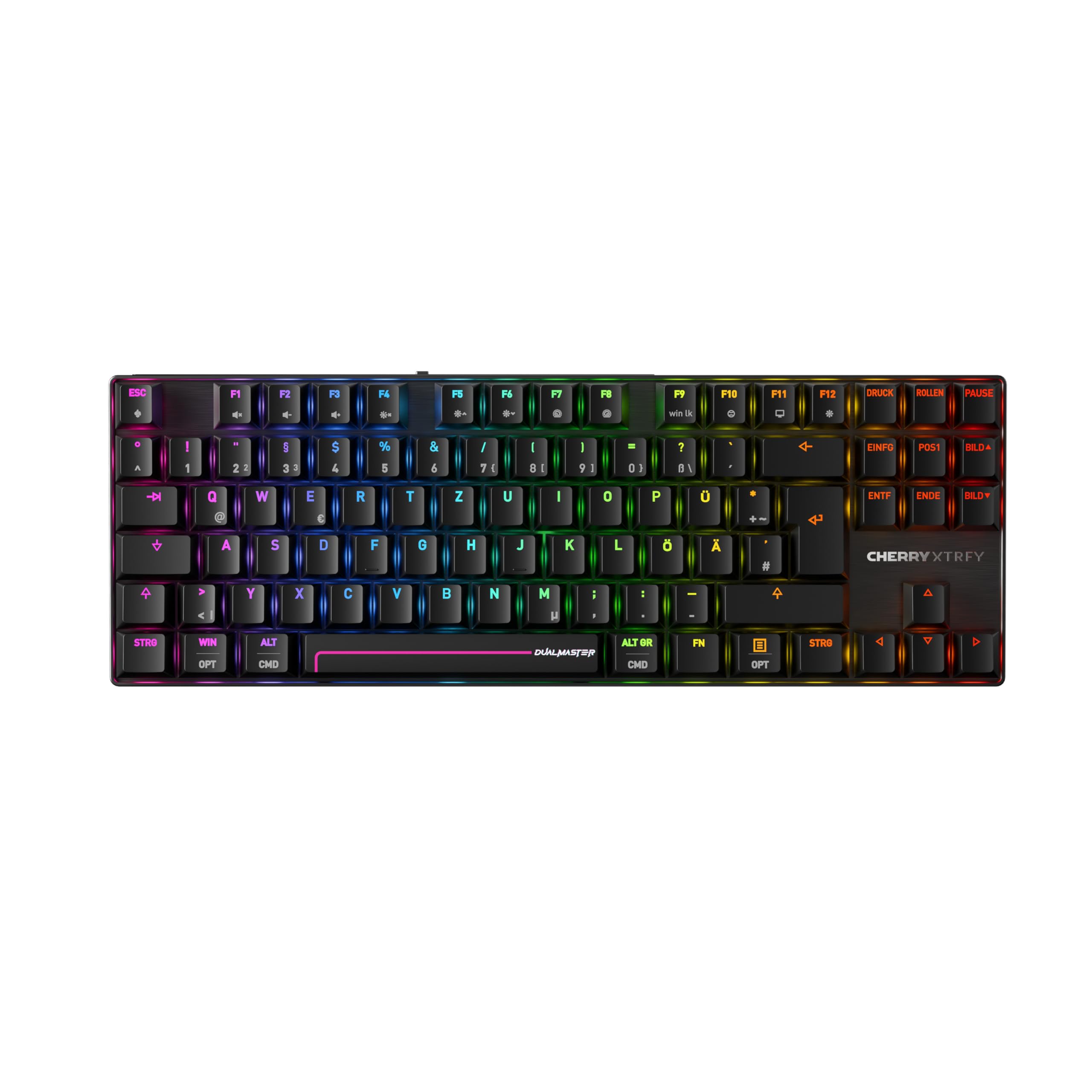 CHERRY XTRFY MX 8.2 Pro TMR Wireless-Magnetisch-Mechanische TKL-Gaming-Tastatur