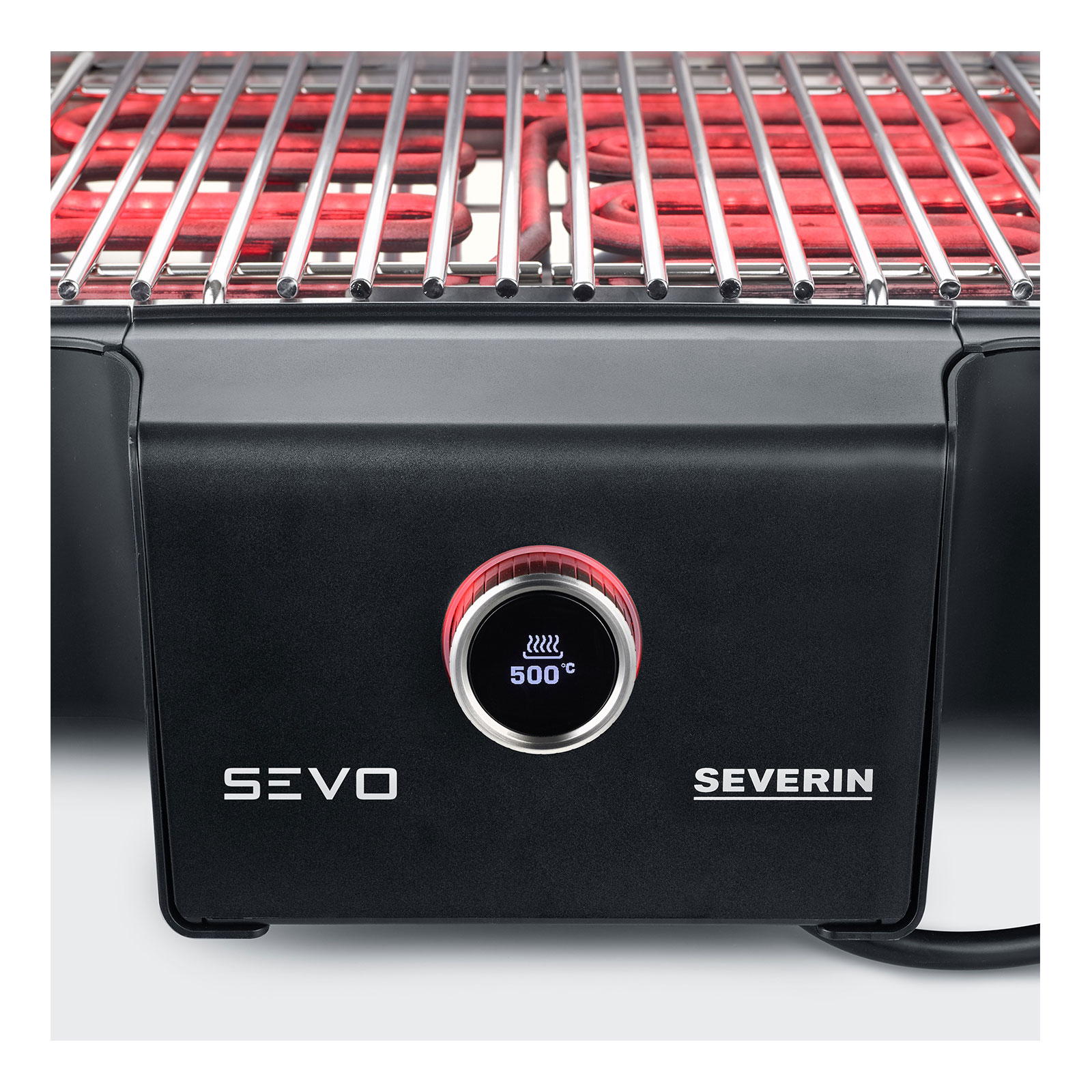 Severin PG 8107 Sevo GTS Standgrill schwarz / silber