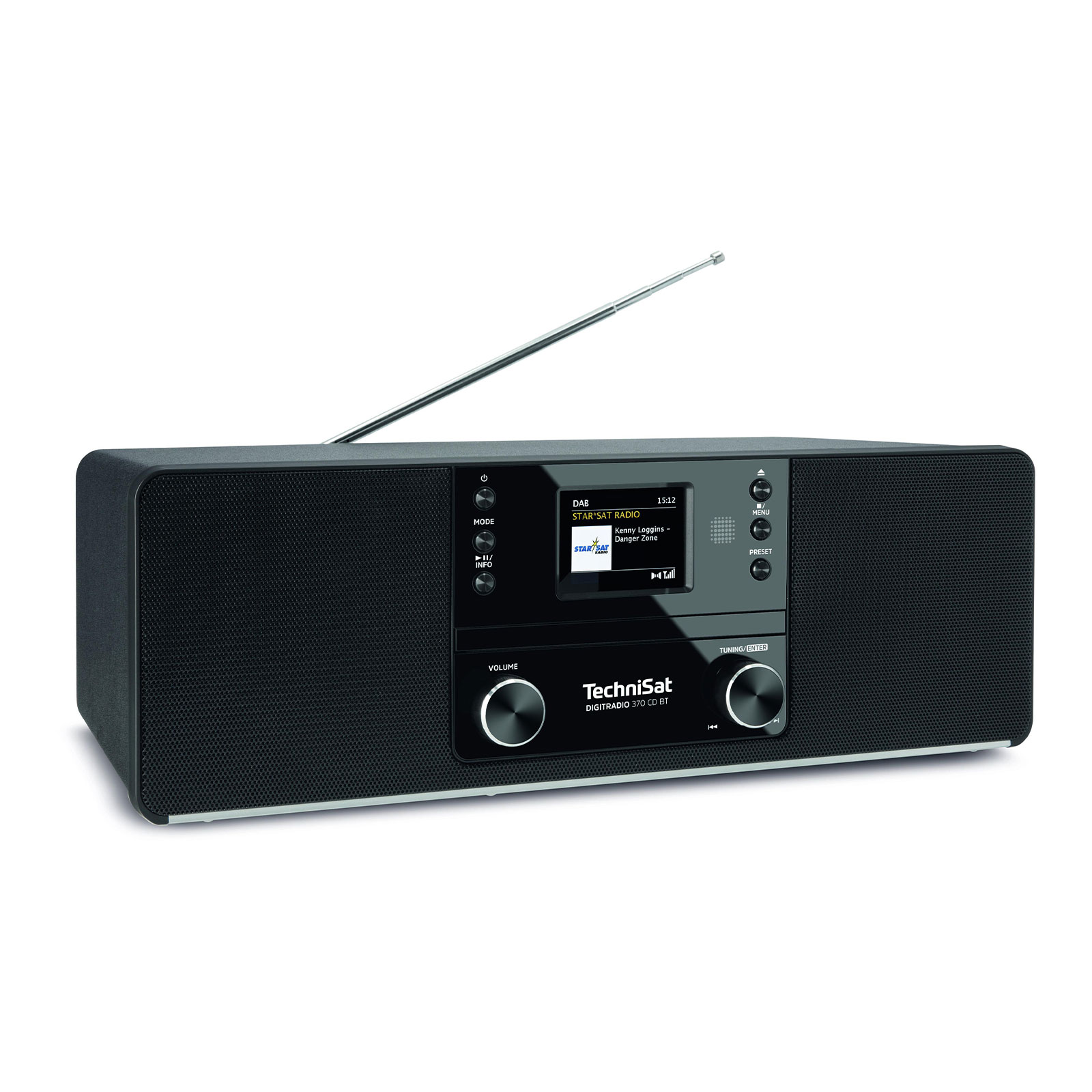 Technisat DIGITRADIO 370 CD BT schwarz DAB+ Radio