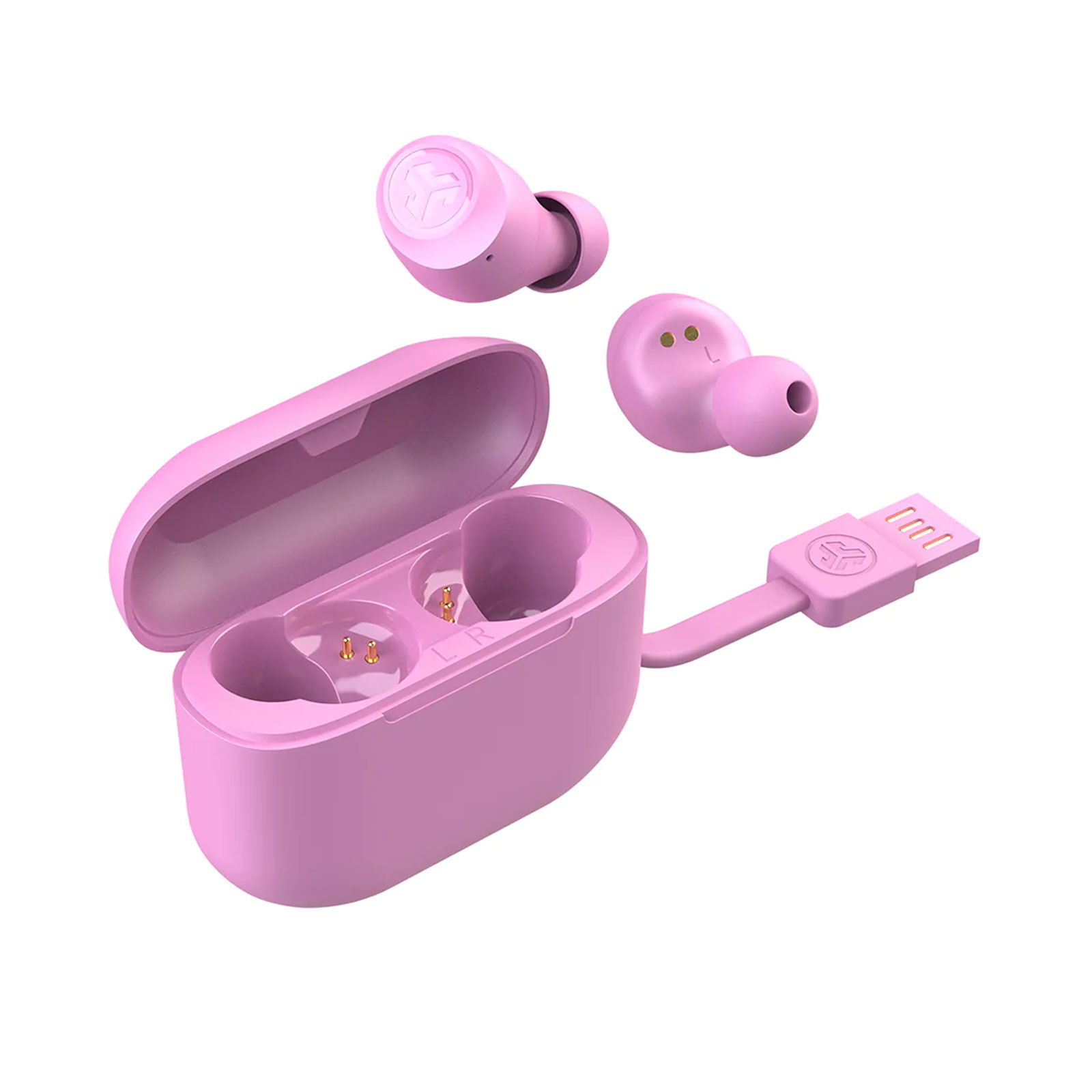 JLab Go Air Pop True Wireless Kopfhörer In-Ear Bluetooth, 8h+ Akku