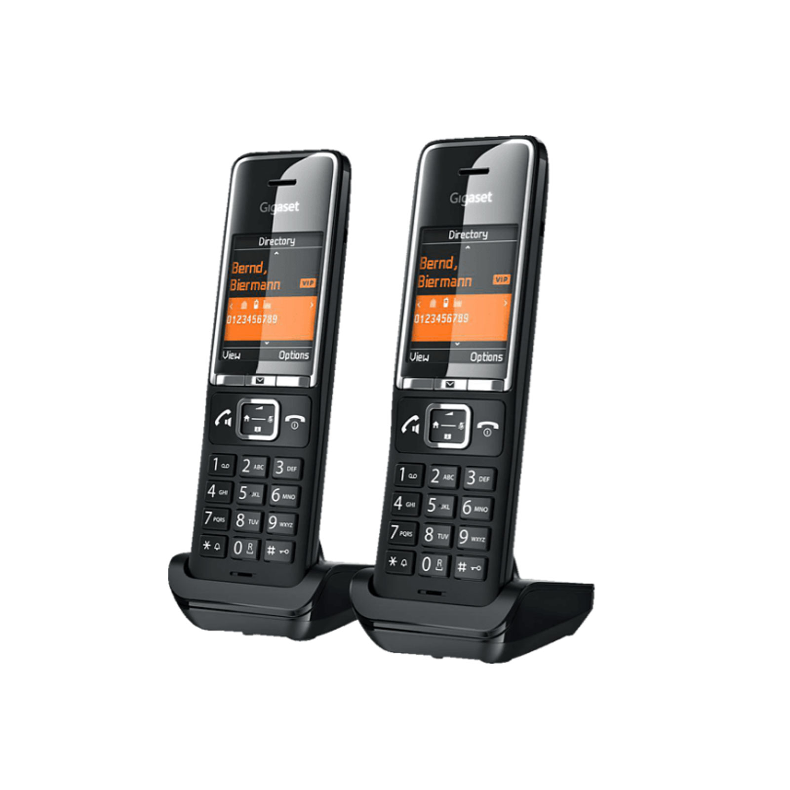 Gigaset C550HX DUO Schnurloses-Telefon schwarz