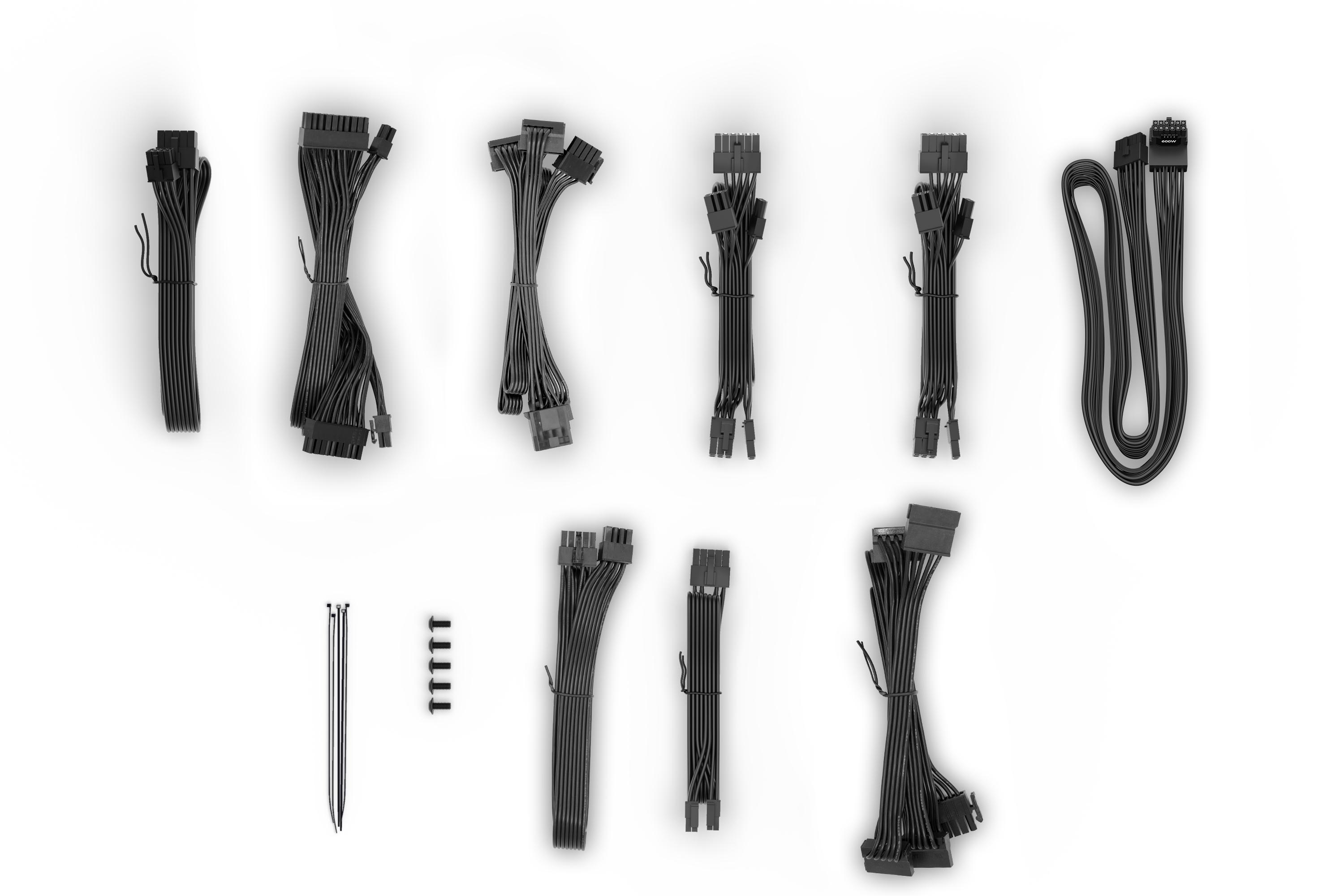 Be quiet! Power Zone 2 1000W 80+ Platinum 20+4 pin ATX, Schwarz (BP008EU)